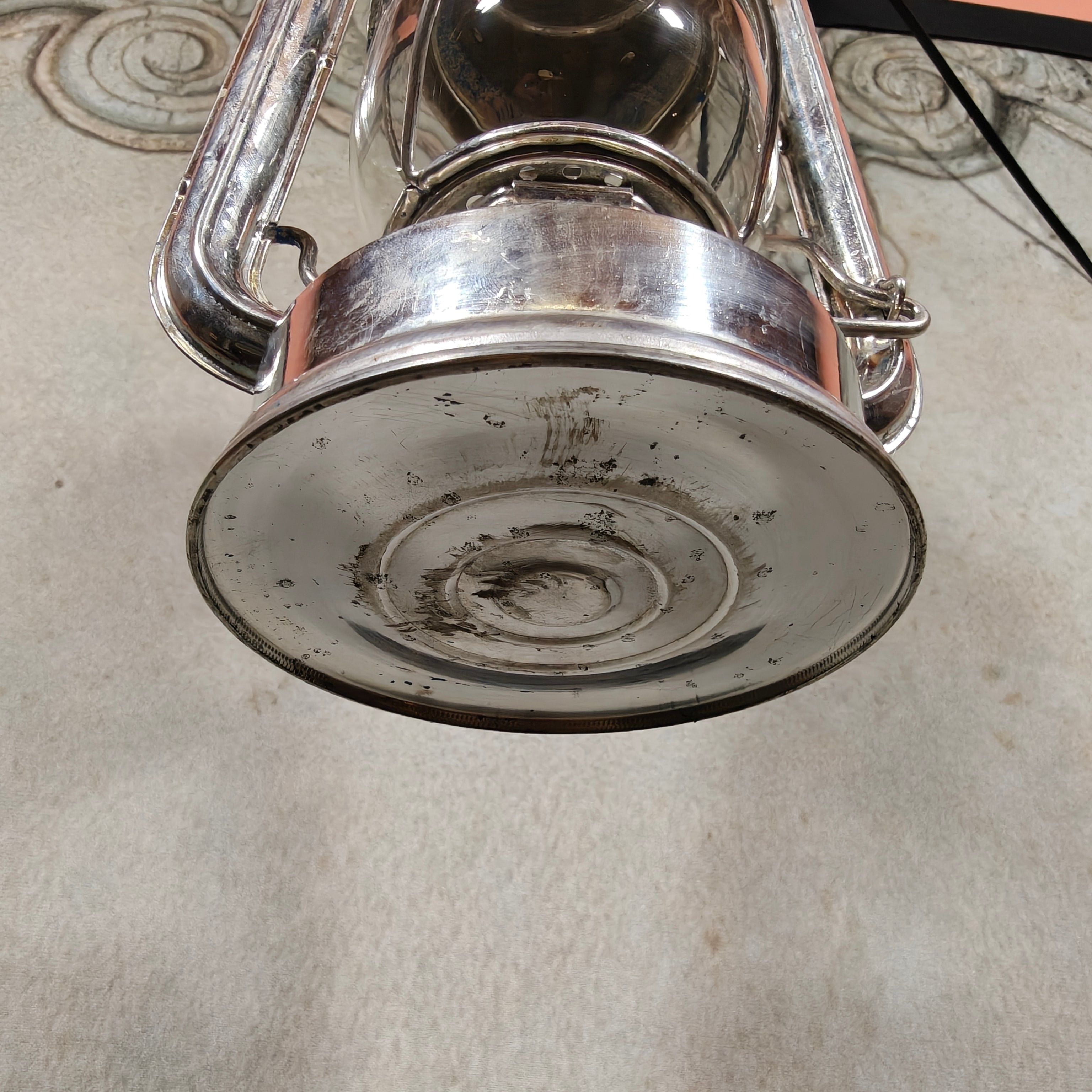 Feuerhand 275 Storm Lantern – Western Germany – In Working Order, Original Marked Globe