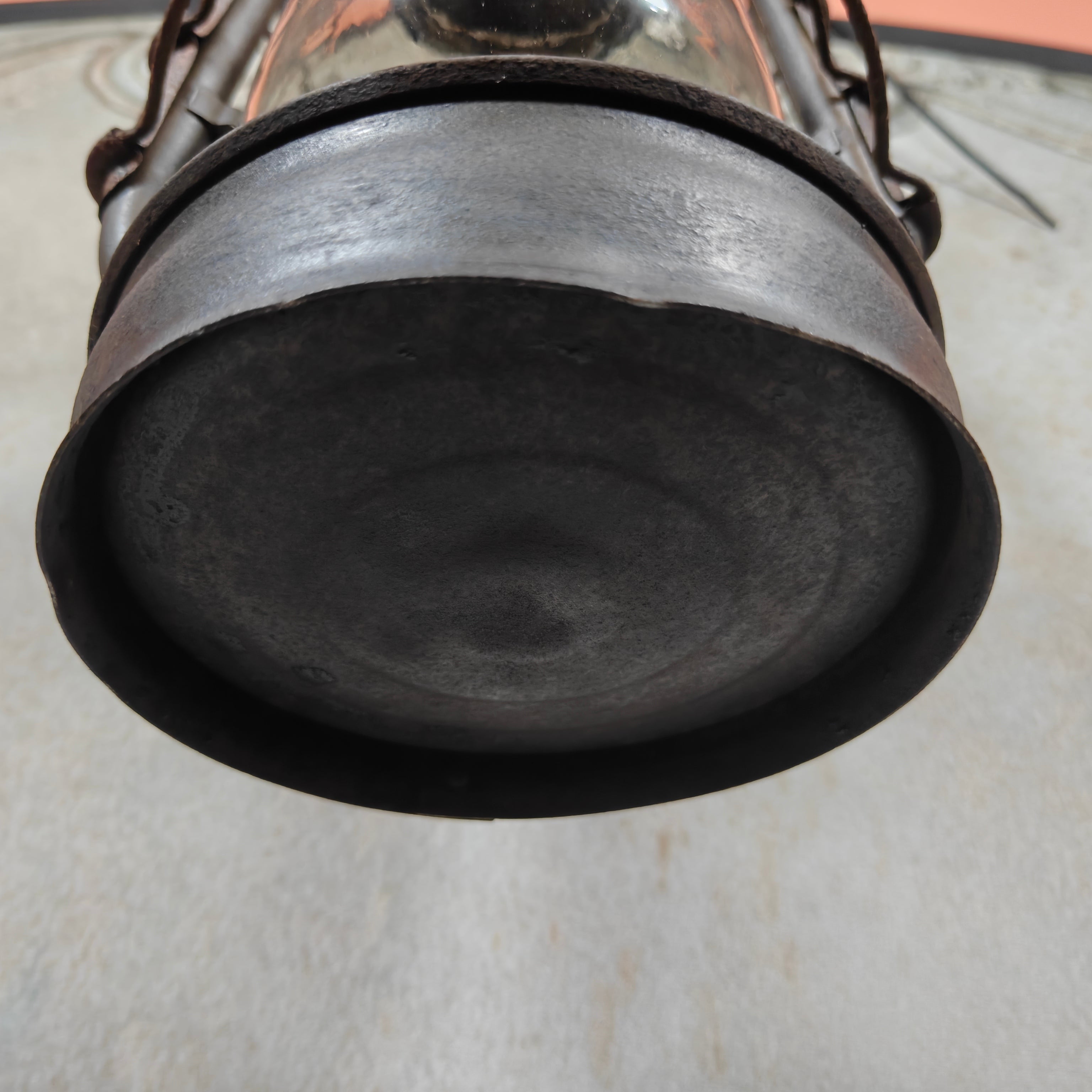 Rare Antique Fr. Stübgen & Co 2850 Storm Lantern with Bat Trademark – c. 1927–1939 – Working, Well-Worn Rat Look