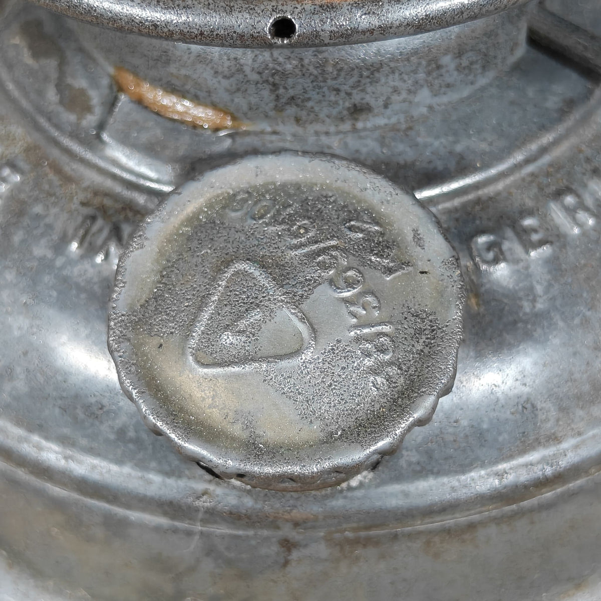 Beautiful 1950s BAT 158 Hurricane Lantern – Early Example with Embossed Bat is Brightest Globe – Made in Germany