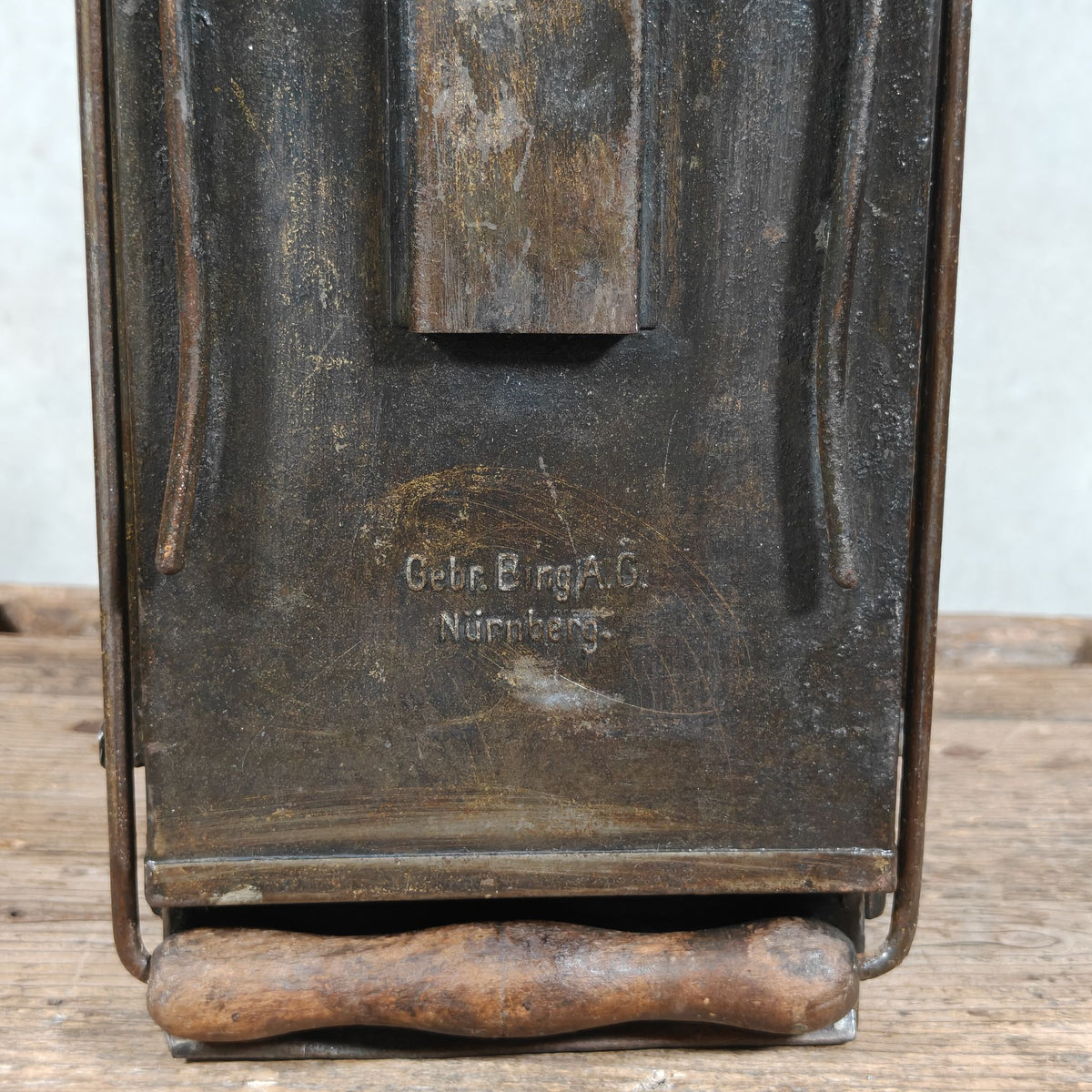 Rare Old and Vintage Hand Lantern / Candle Lantern – Heavy Model – German Maker Gebr. Bing AG