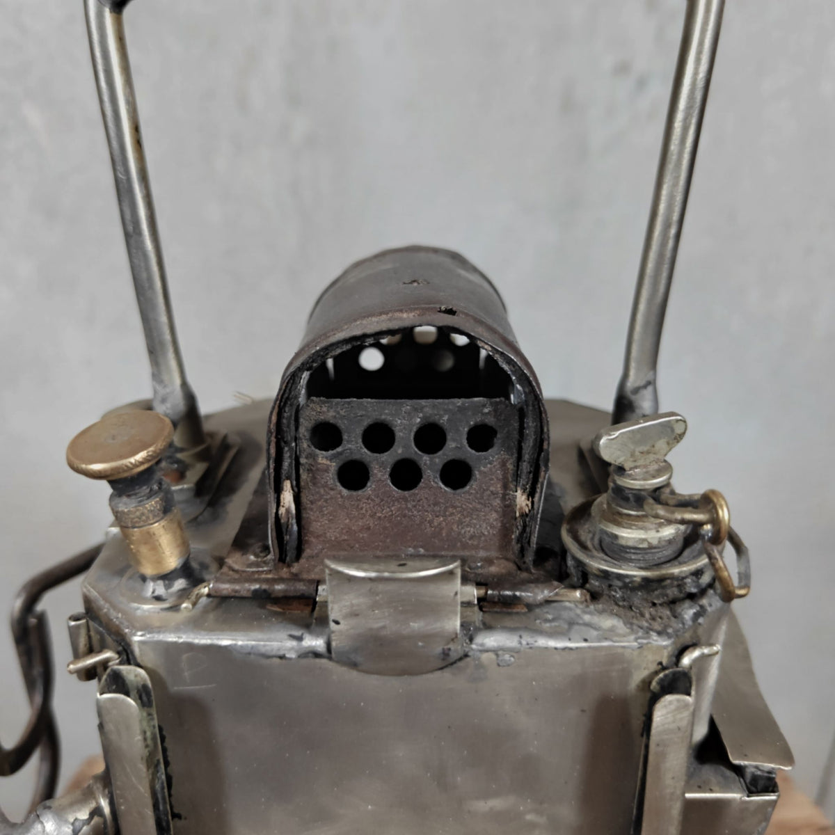Fantastic Carbide Signal Lamp / Shunting Lamp – Heavy, Solid Model – French Maker Dehail &amp; Grenier Paris – An Eyecatcher