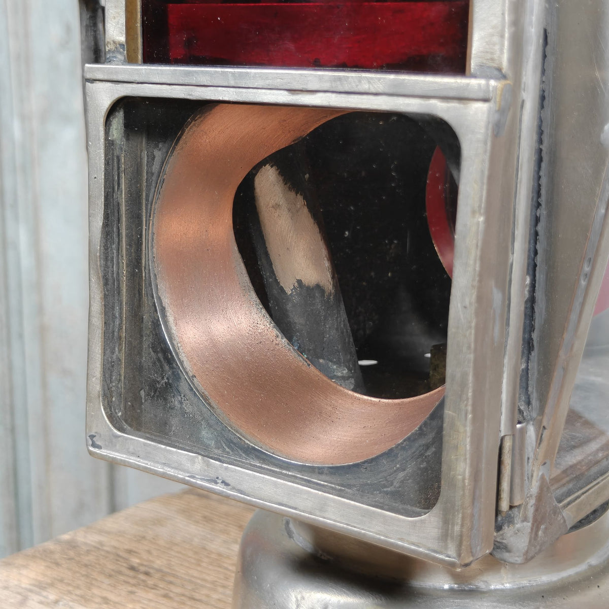 Fantastic Carbide Signal Lamp / Shunting Lamp – Heavy, Solid Model – French Maker Dehail &amp; Grenier Paris – An Eyecatcher