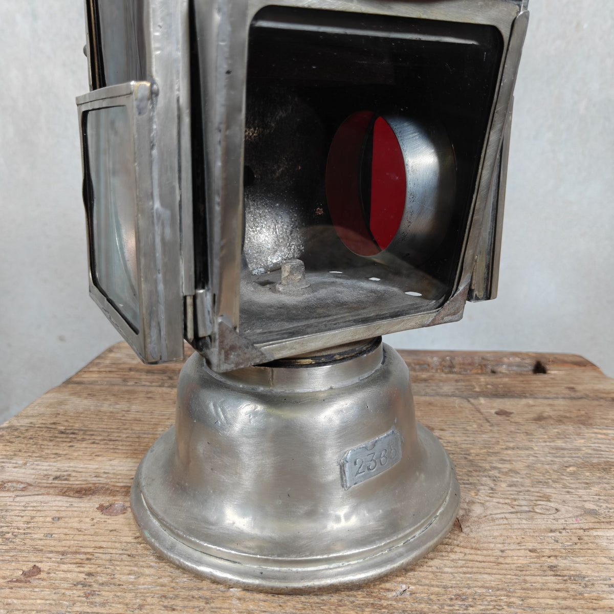Fantastic Carbide Signal Lamp / Shunting Lamp – Heavy, Solid Model – French Maker Dehail &amp; Grenier Paris – An Eyecatcher