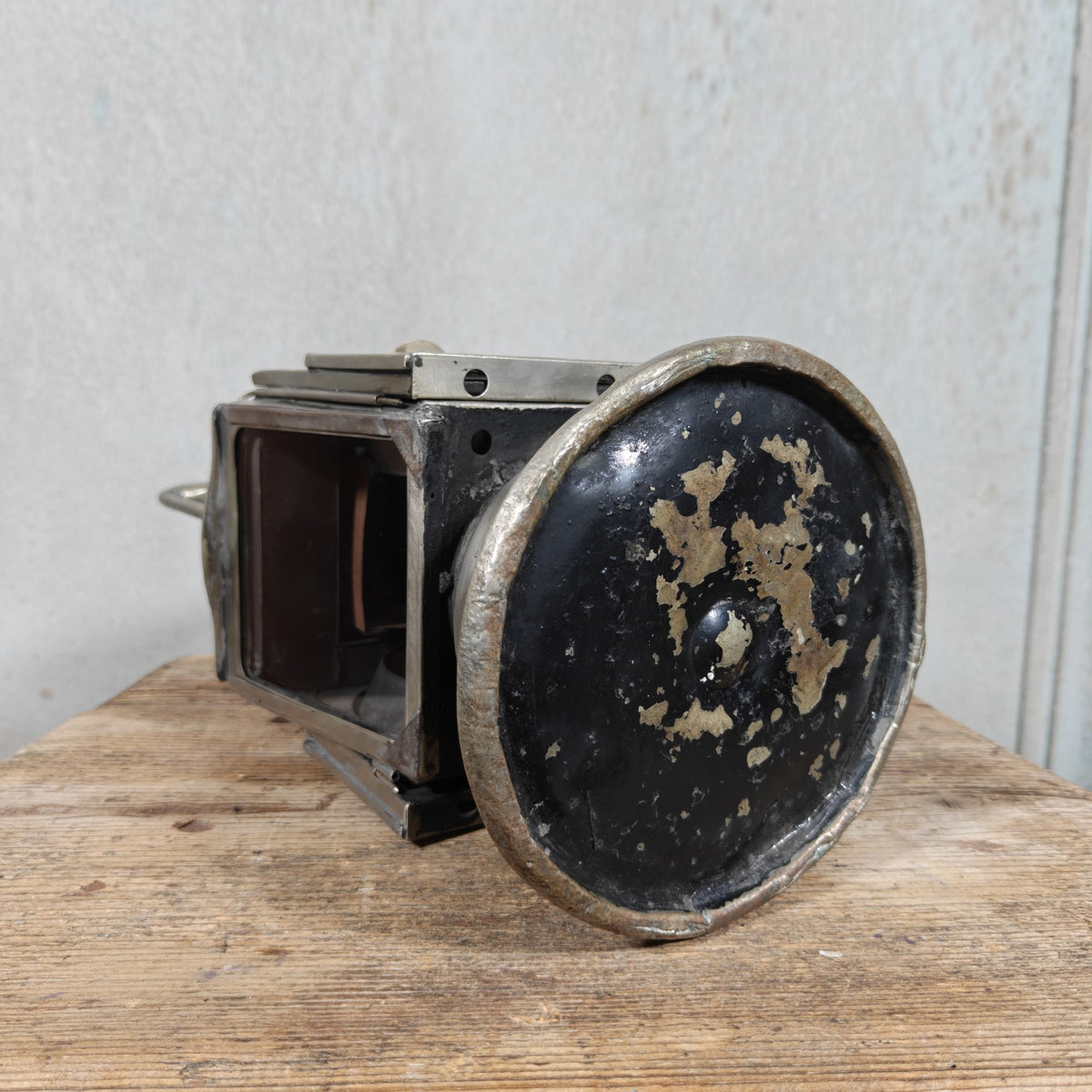 Fantastic Carbide Signal Lamp / Shunting Lamp – Heavy, Solid Model – French Maker Dehail &amp; Grenier Paris – An Eyecatcher