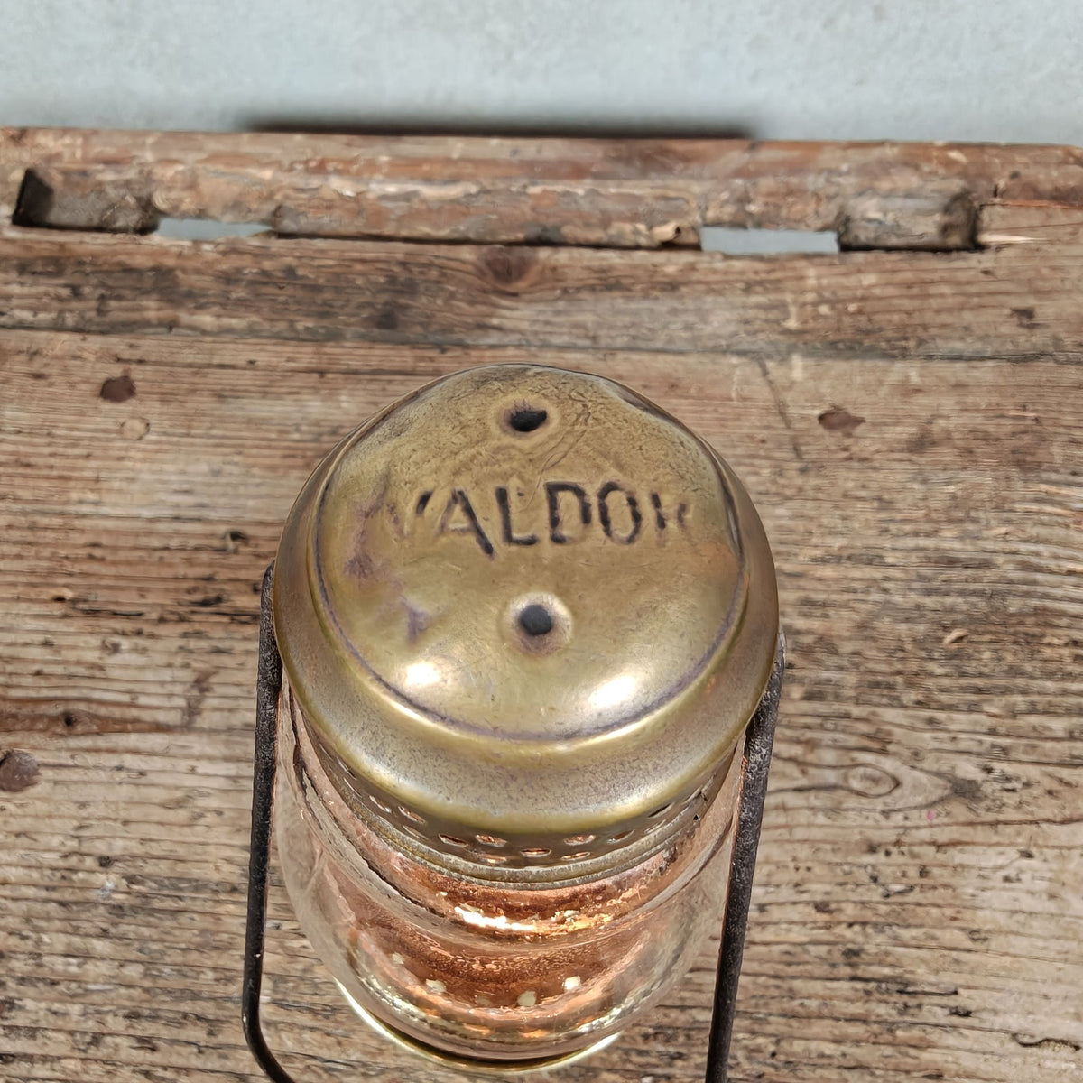Vintage Val d'Or Skater's Lantern – French Oil Lamp, 1920s, Good Working Condition