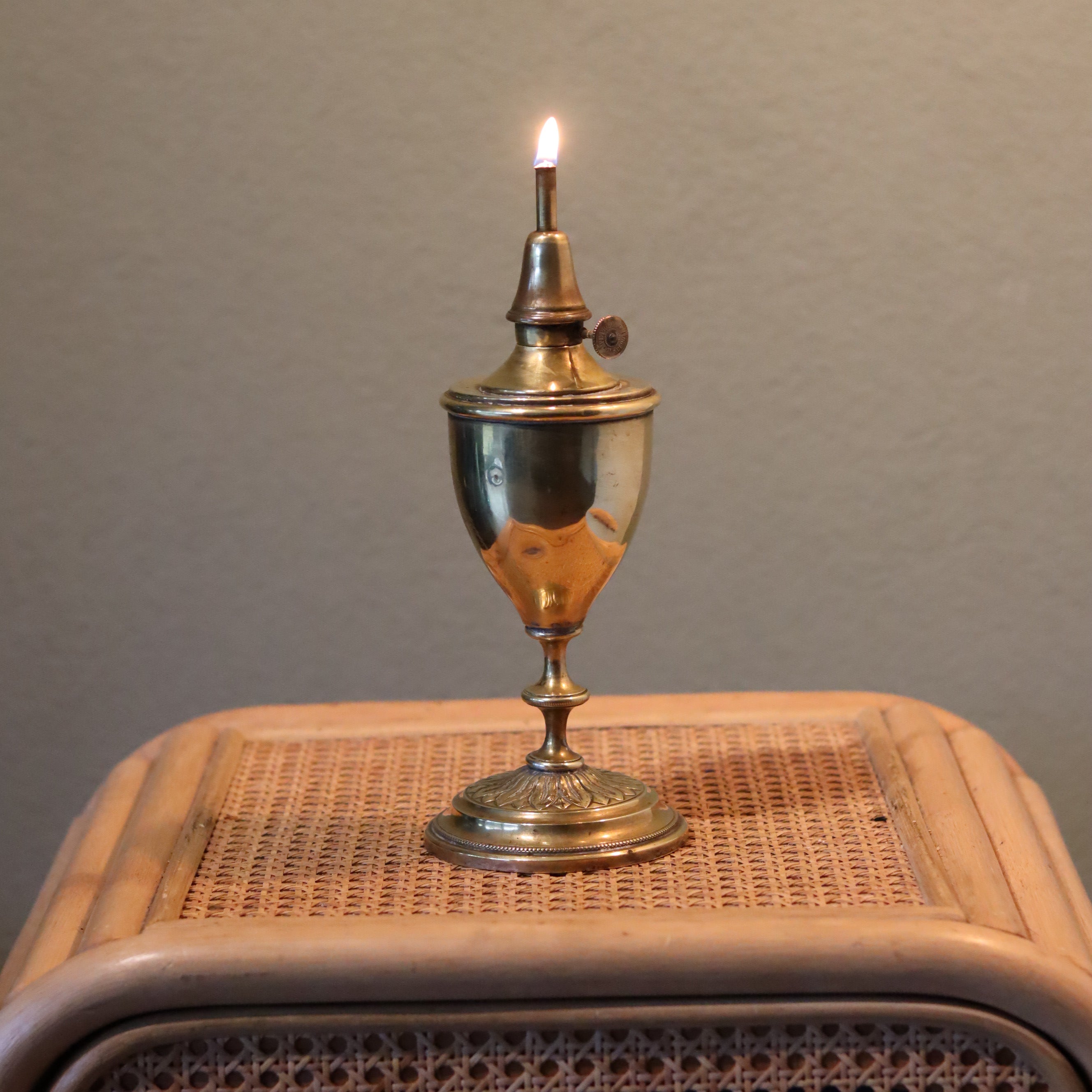 Rare Vintage Pigeon Oil Lamp – Standing Model (c.1930)