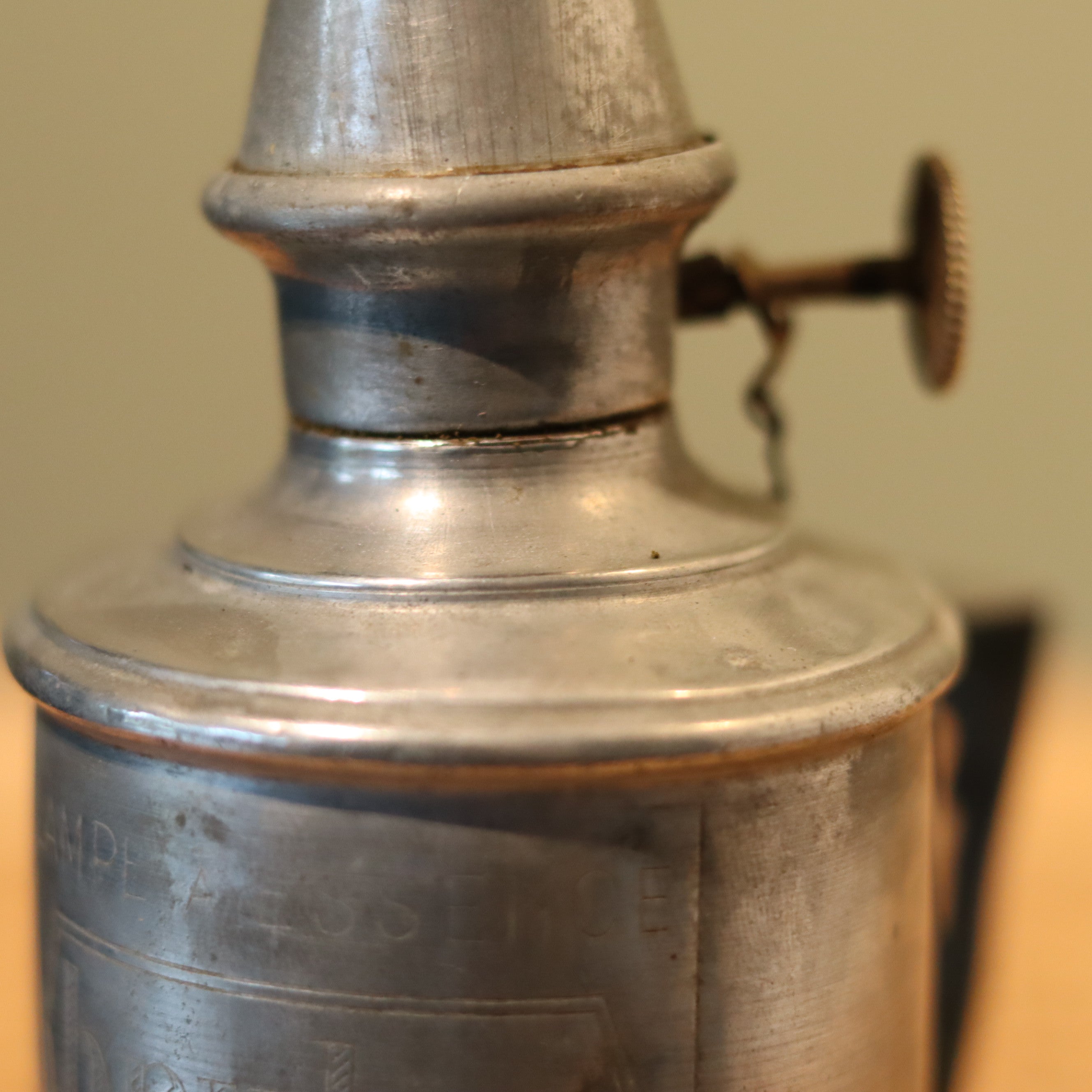 Vintage Brulor Oil Lamp – Attributed to Pigeon (1950s–1960s)