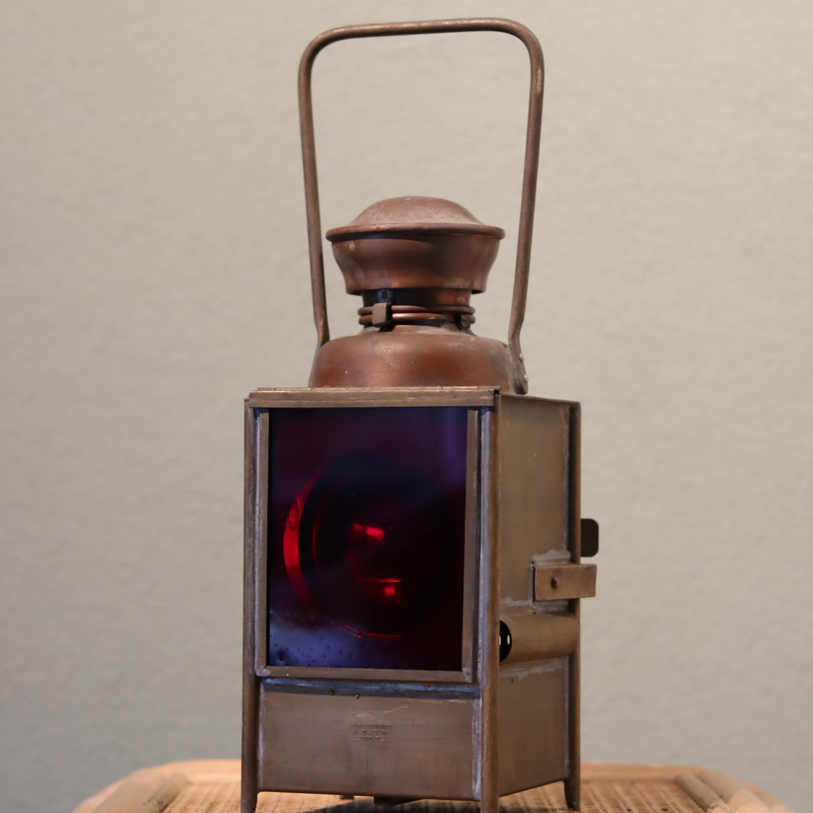 Rare Antique Train Signal Lantern – A. Butin Paris (c. 1920-1930) – SNCF