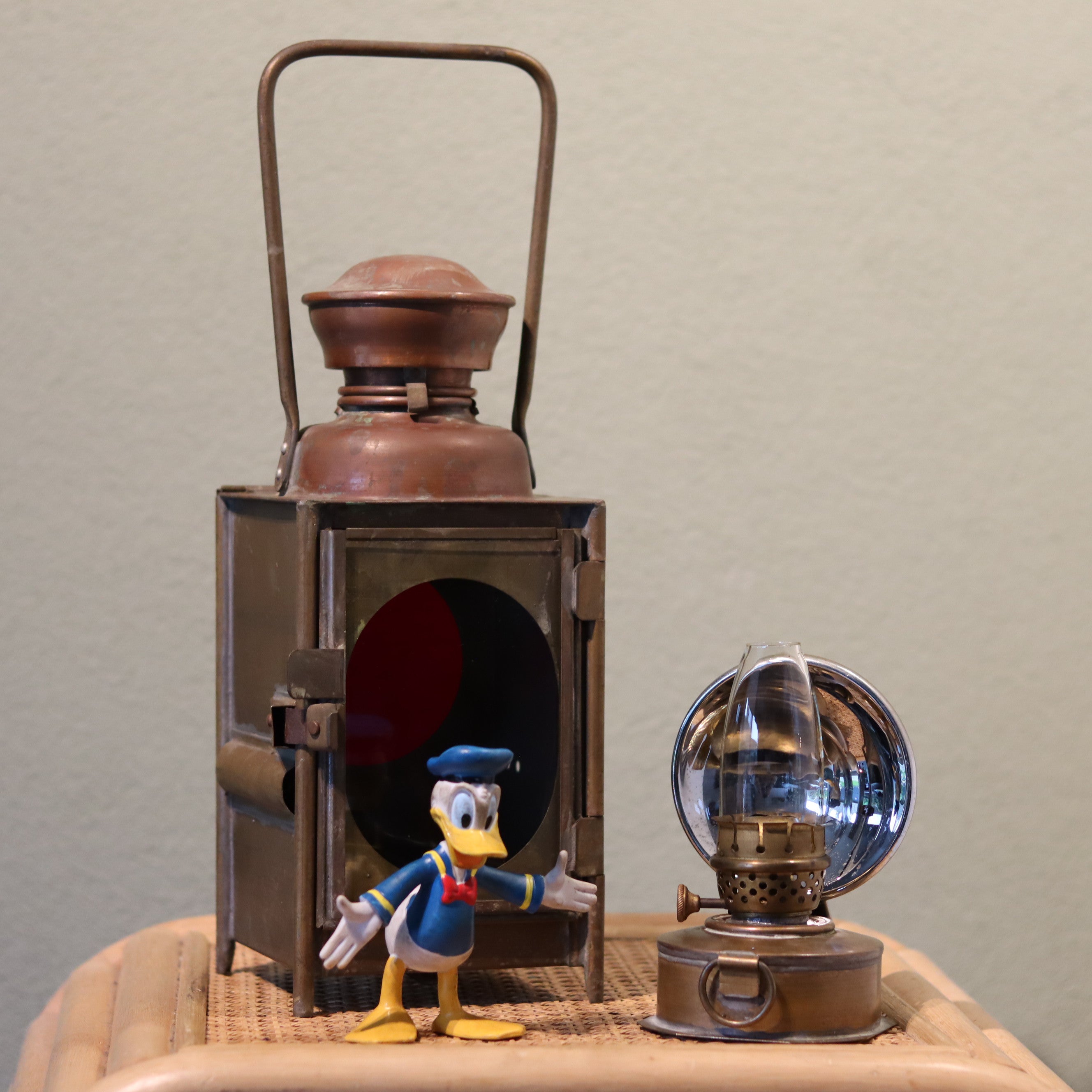 Rare Antique Train Signal Lantern – A. Butin Paris (c. 1920-1930) – SNCF