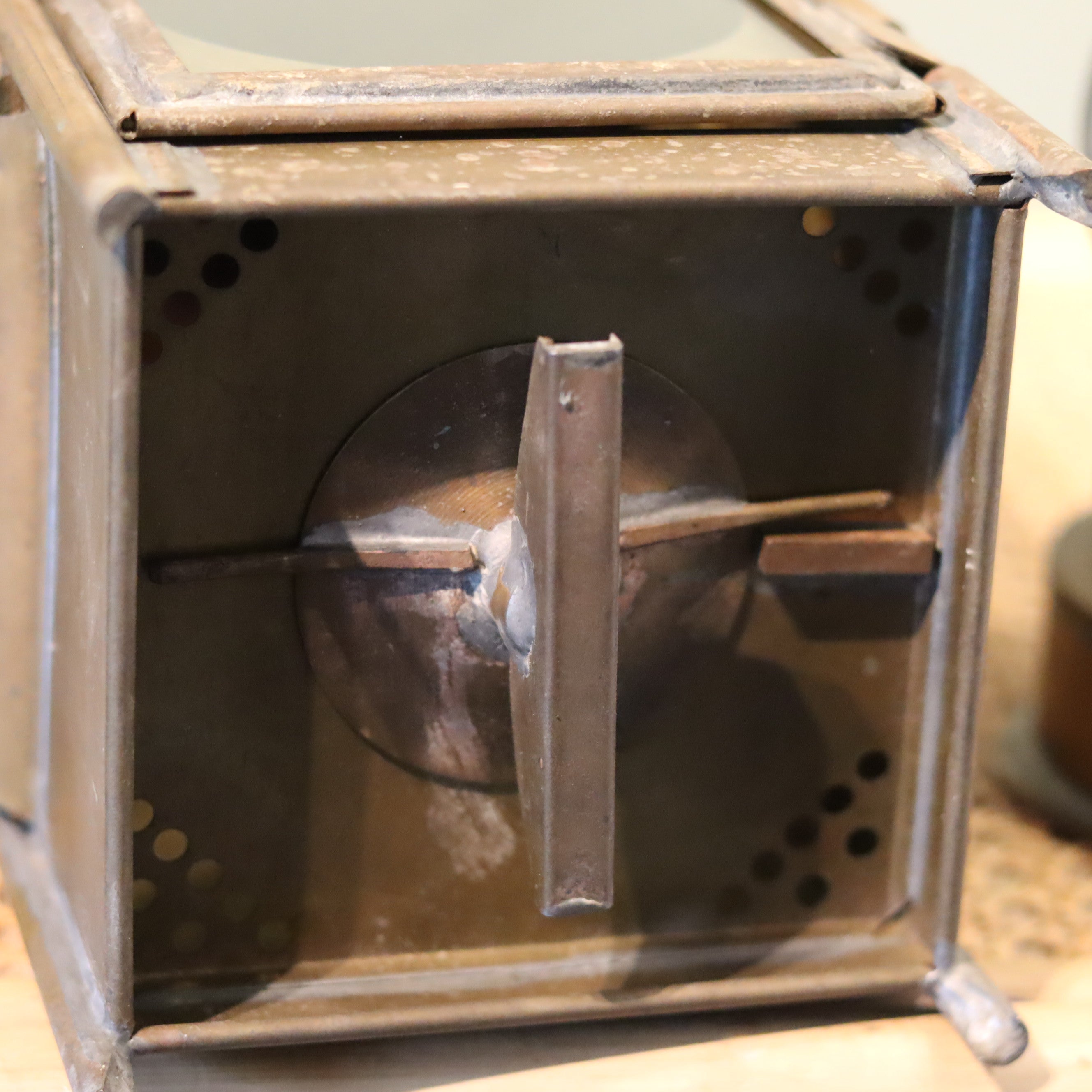 Rare Antique Train Signal Lantern – A. Butin Paris (c. 1920-1930) – SNCF