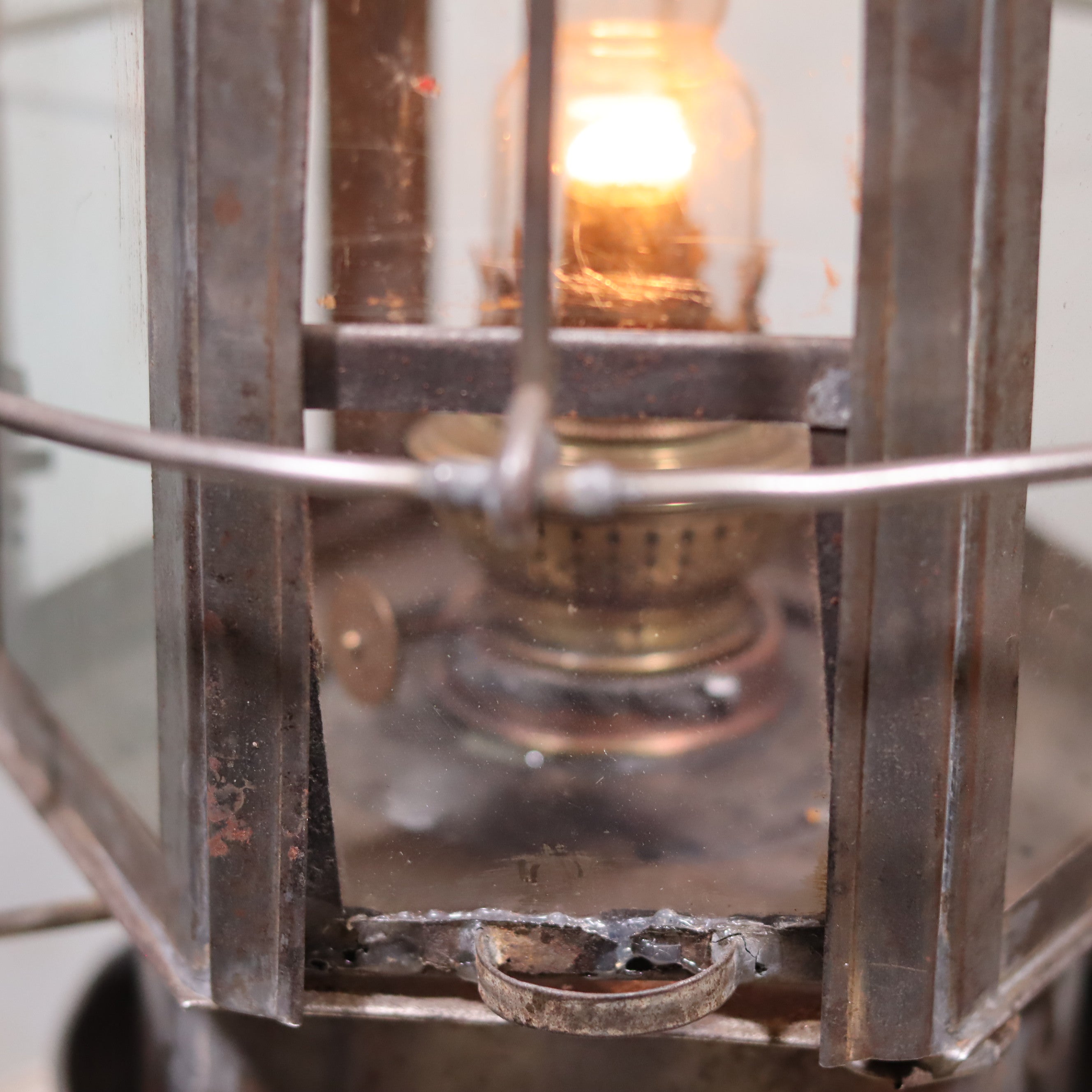 Extremely Rare Antique Ship’s Lantern – Anchor Light by P.J. Endenburg (c.1850–1875)