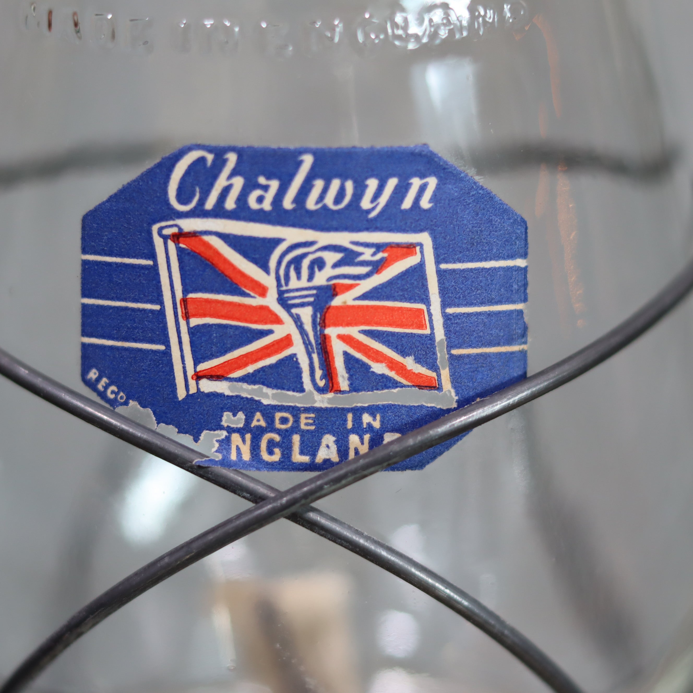 Chalwyn “Far East” Hurricane Lantern – Made in England (1960s–1970s) – NOS