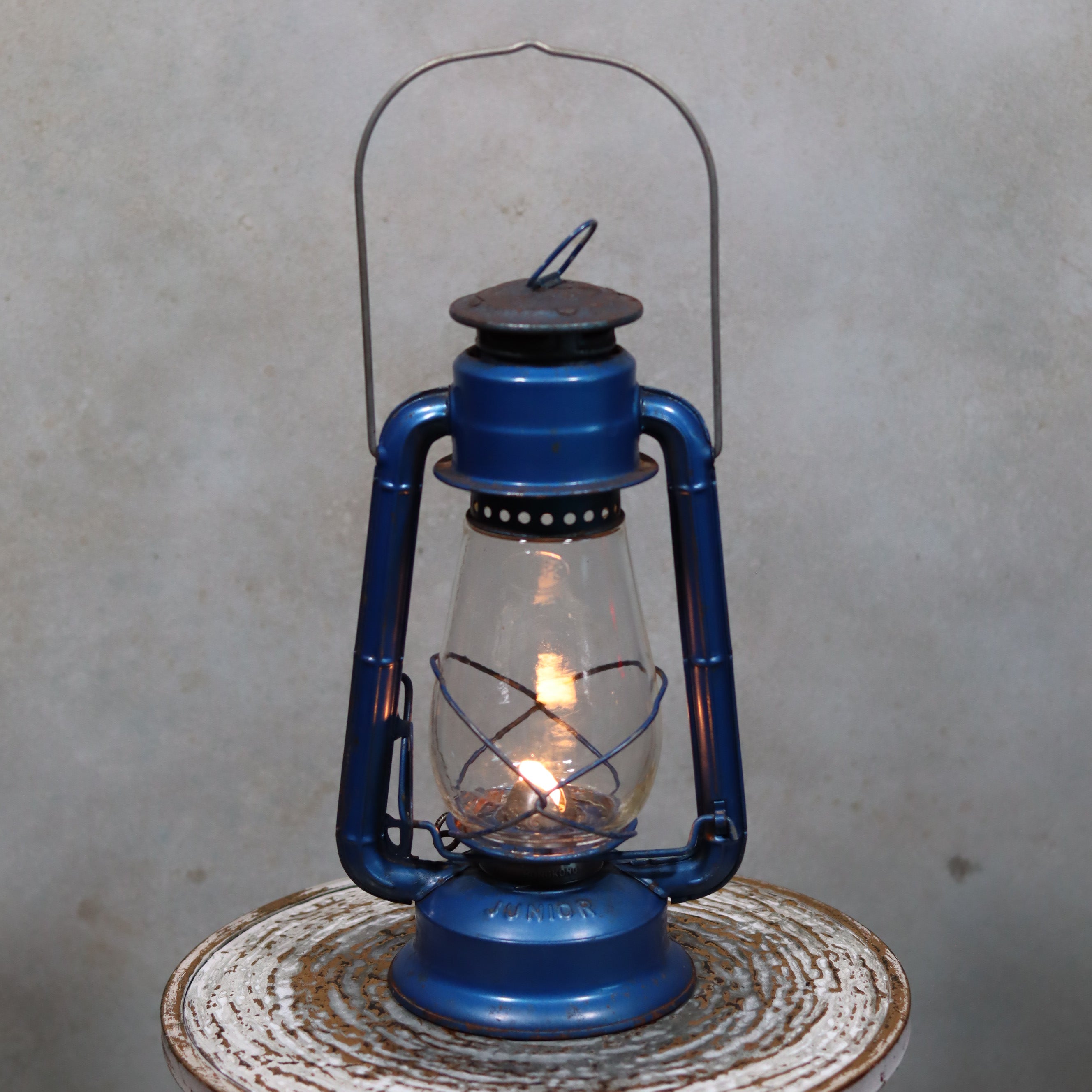 Vintage Dietz Junior Hurricane Lantern – 1970s American Kerosene Lamp