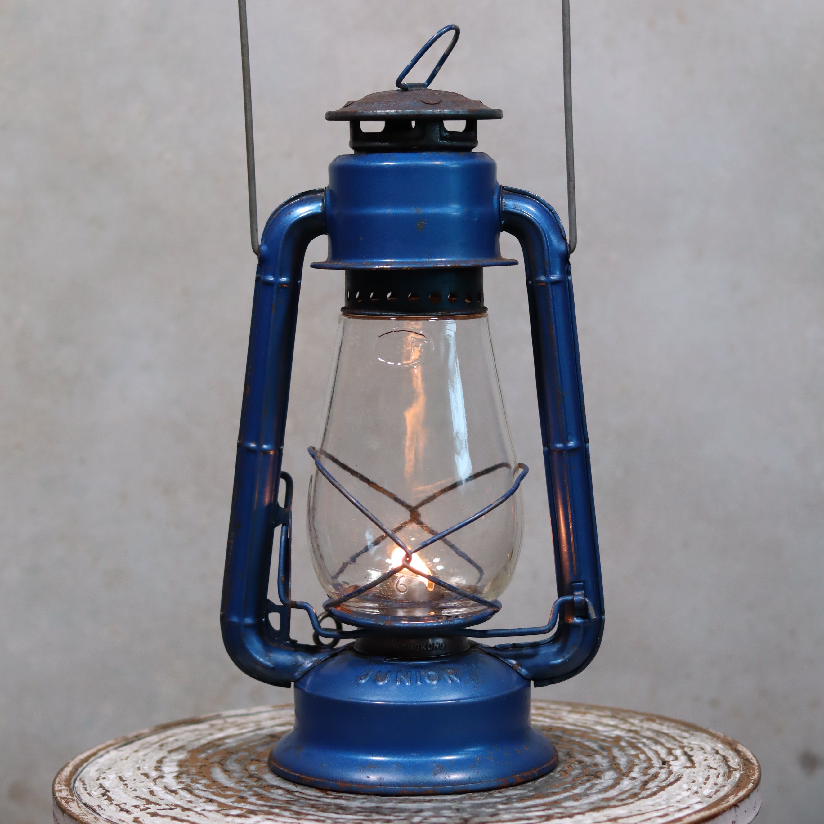 Vintage Dietz Junior Hurricane Lantern – 1970s American Kerosene Lamp