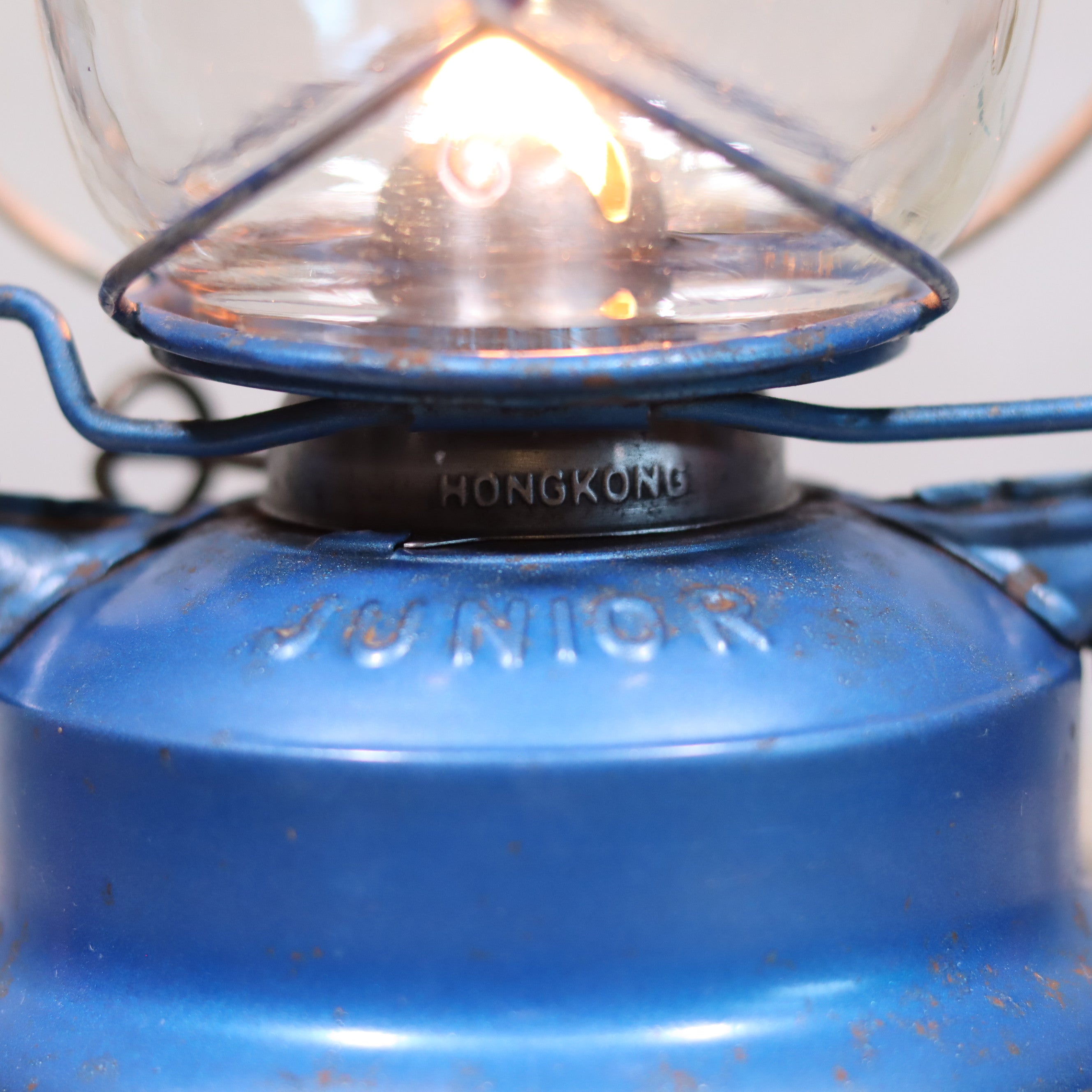 Vintage Dietz Junior Hurricane Lantern – 1970s American Kerosene Lamp
