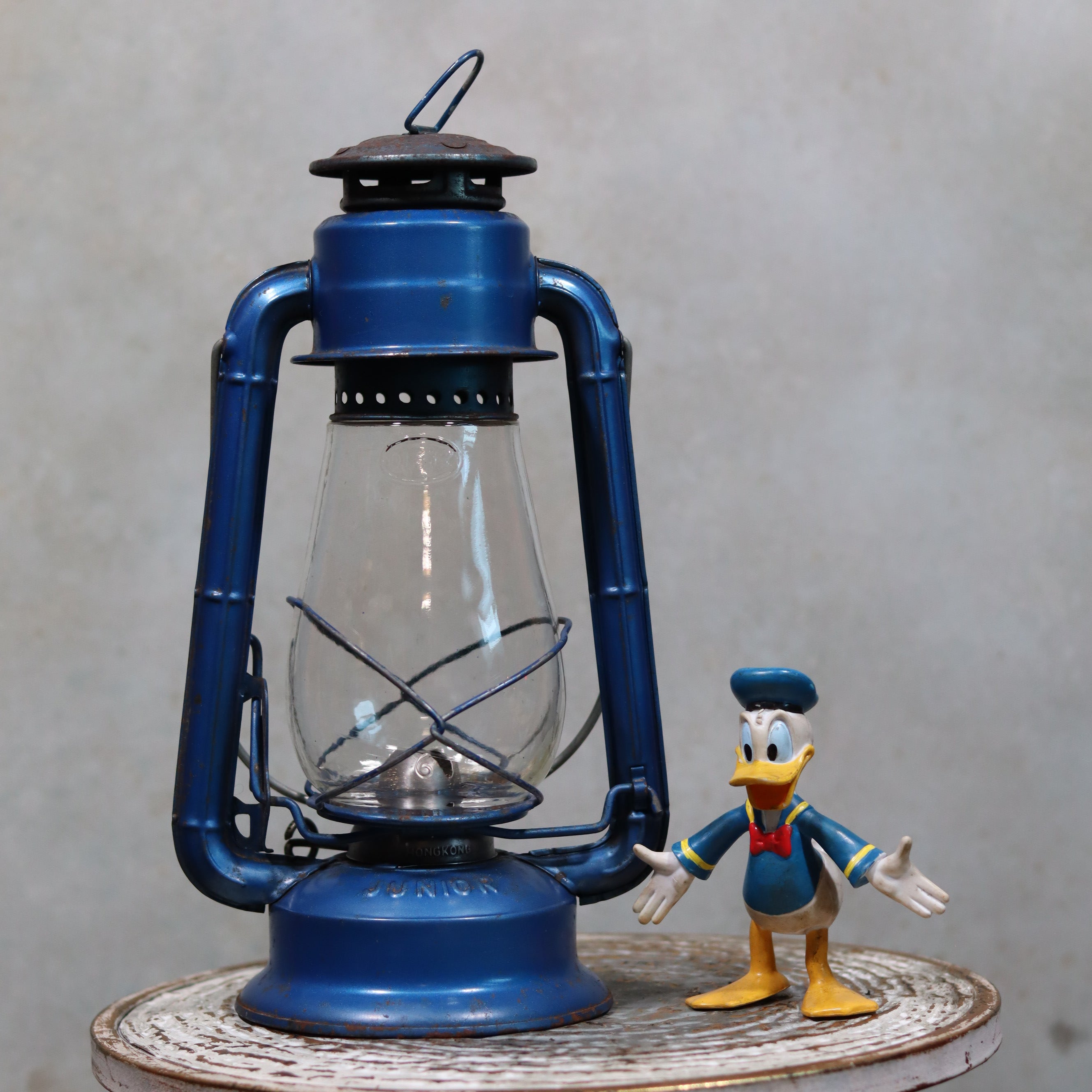 Vintage Dietz Junior Hurricane Lantern – 1970s American Kerosene Lamp