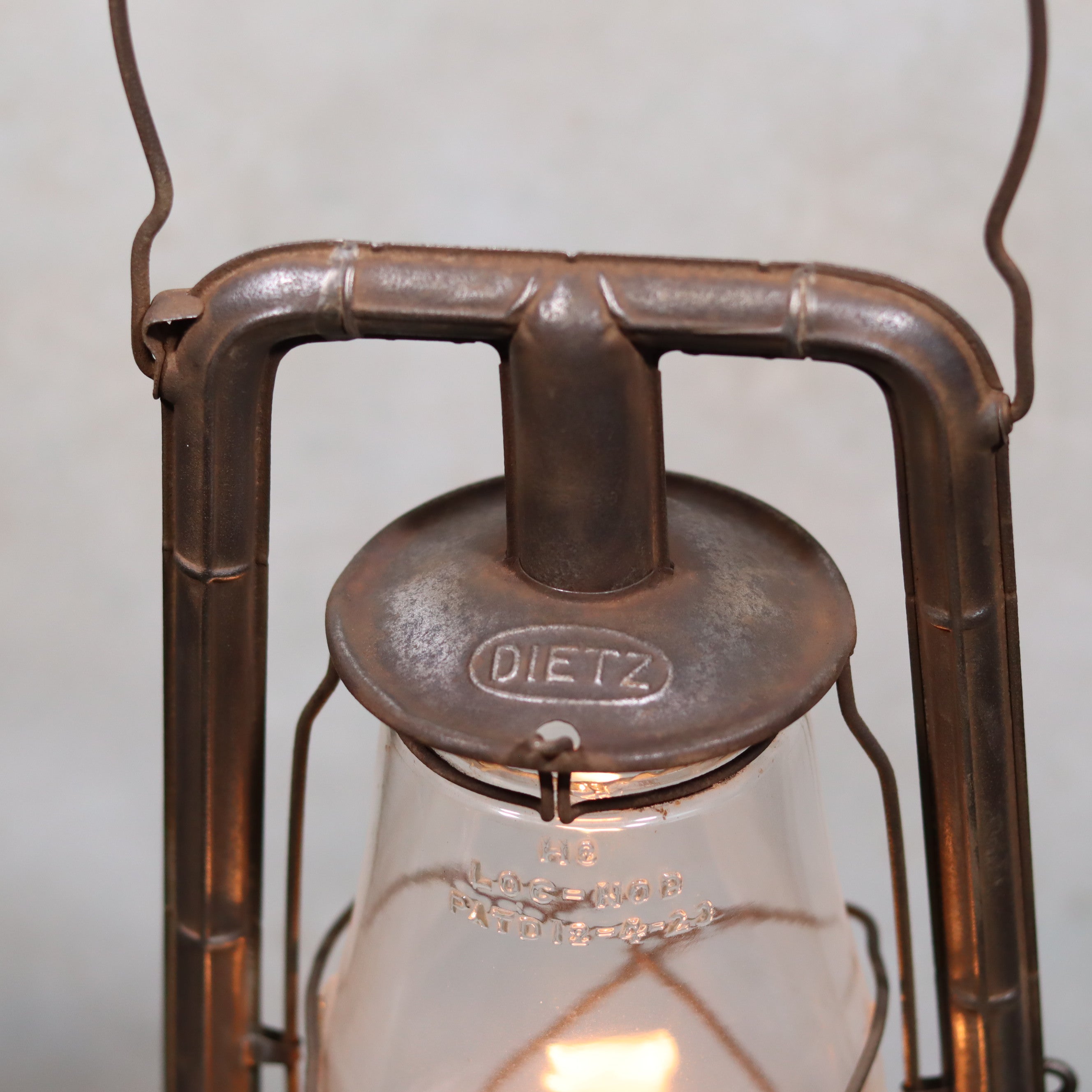 Vintage Dietz Monarch Hurricane Lantern – Made in USA (1920s–1930s)