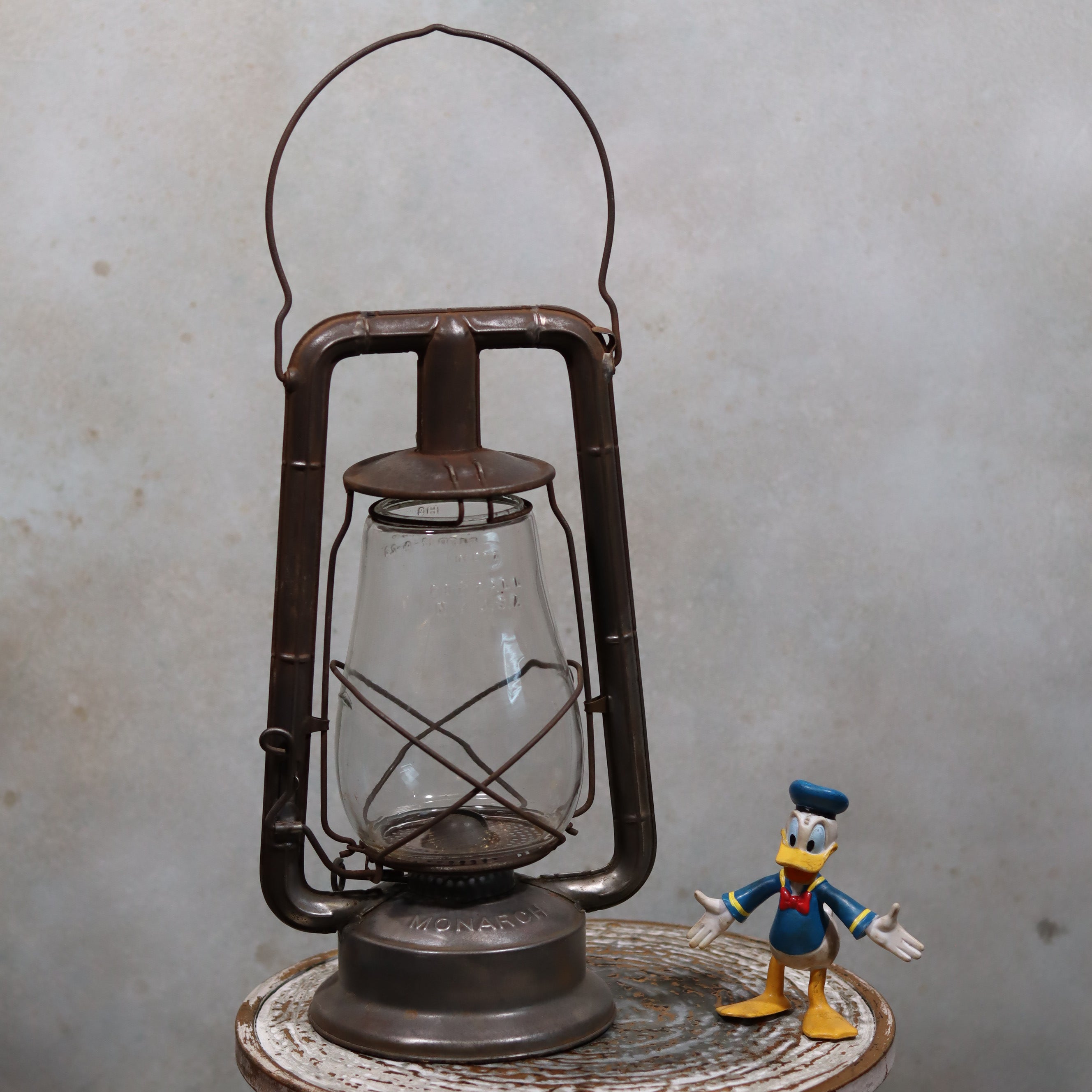Vintage Dietz Monarch Hurricane Lantern – Made in USA (1920s–1930s)