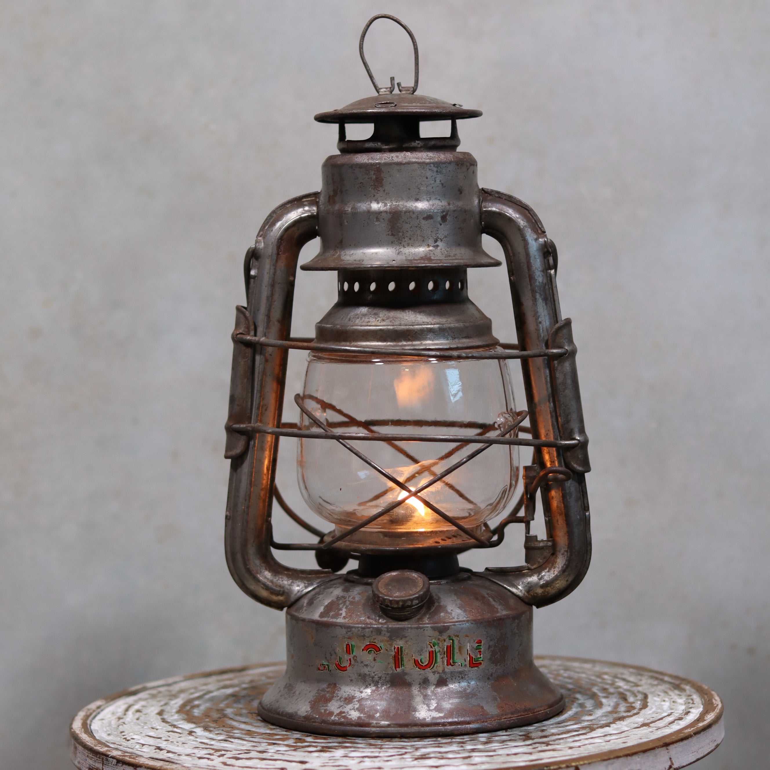Vintage French ALG Guillouard Hurricane Lantern – Luciole Model