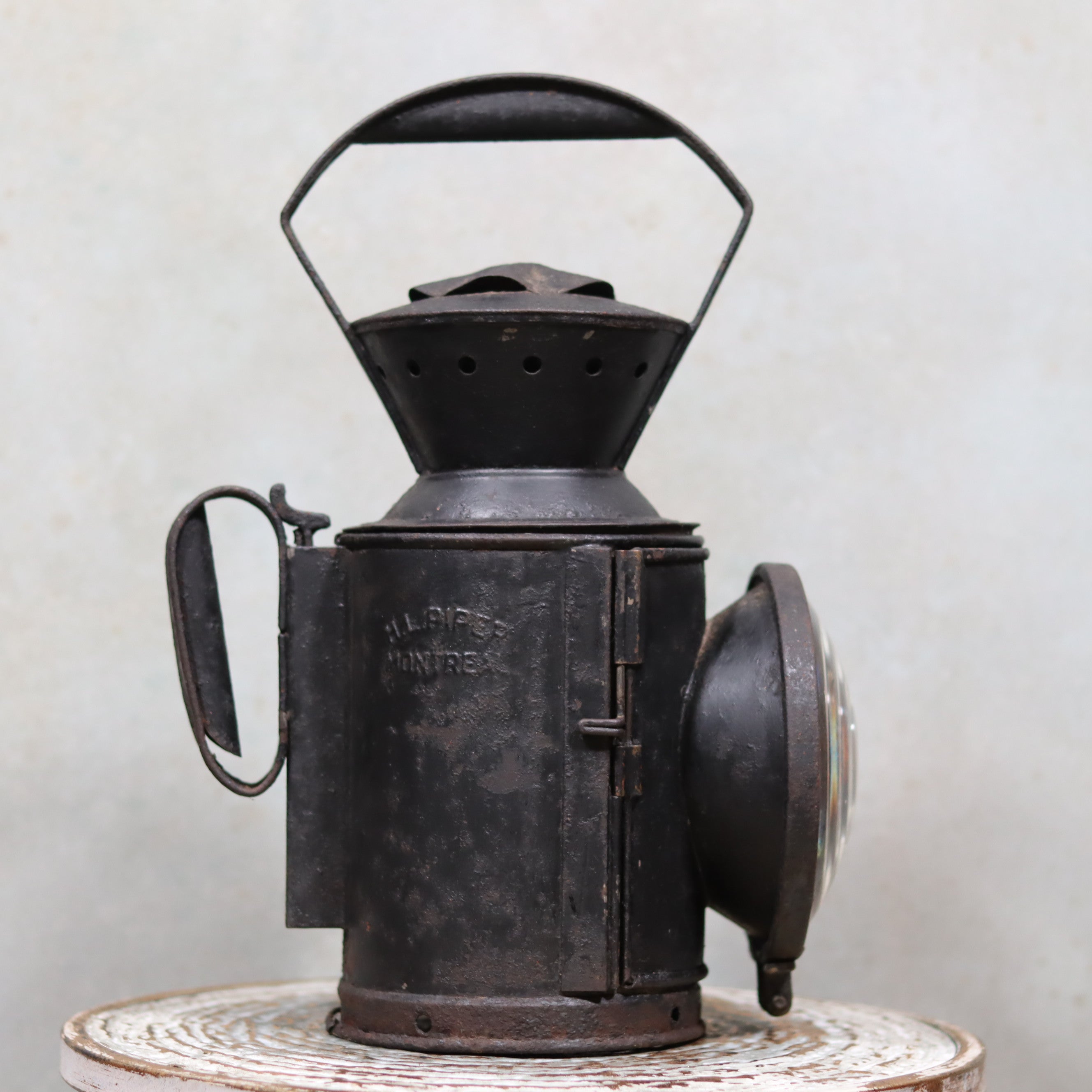 Extremely Rare Large Bullseye Lantern – H.L. Piper Montreal (c.1910–1930)