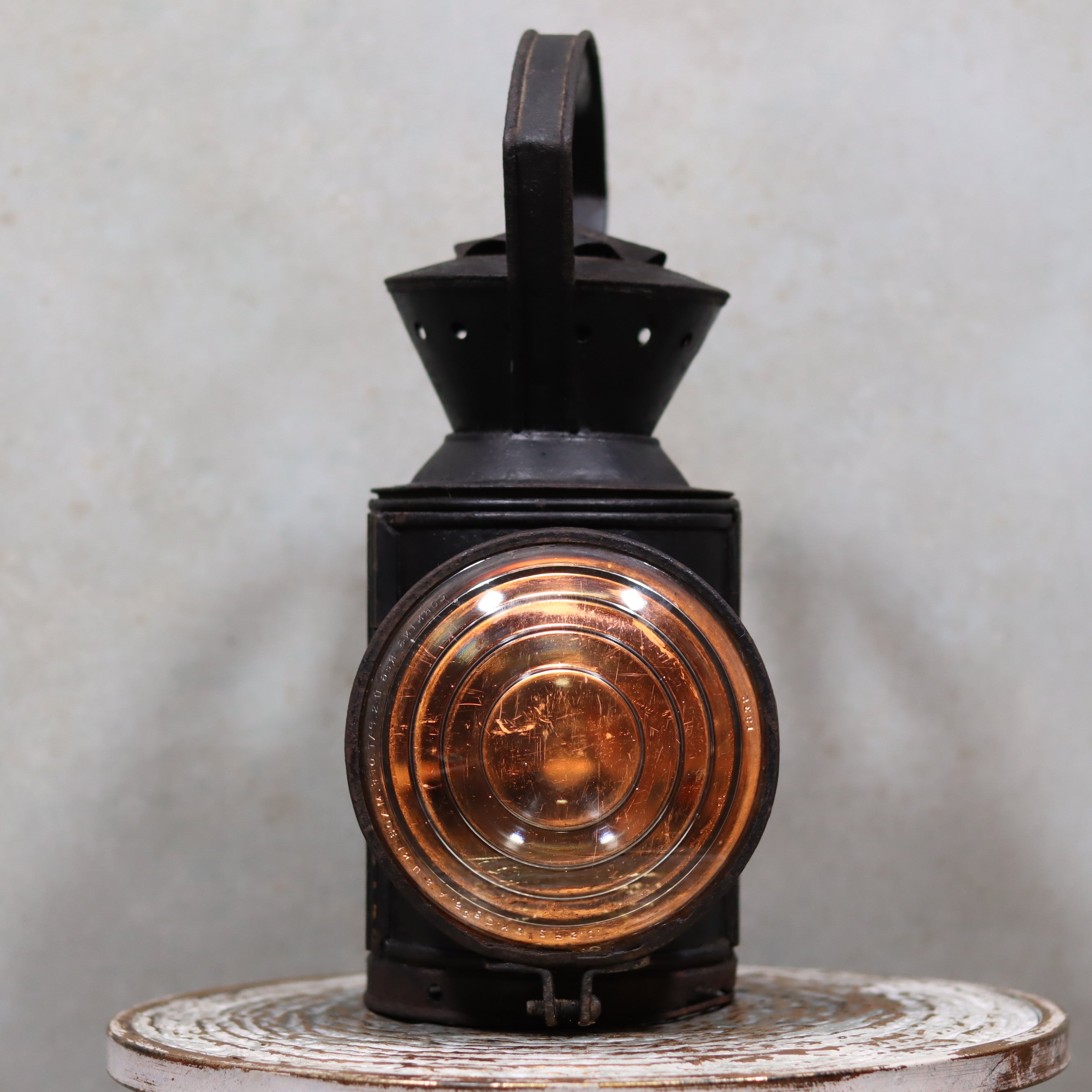 Extremely Rare Large Bullseye Lantern – H.L. Piper Montreal (c.1910–1930)