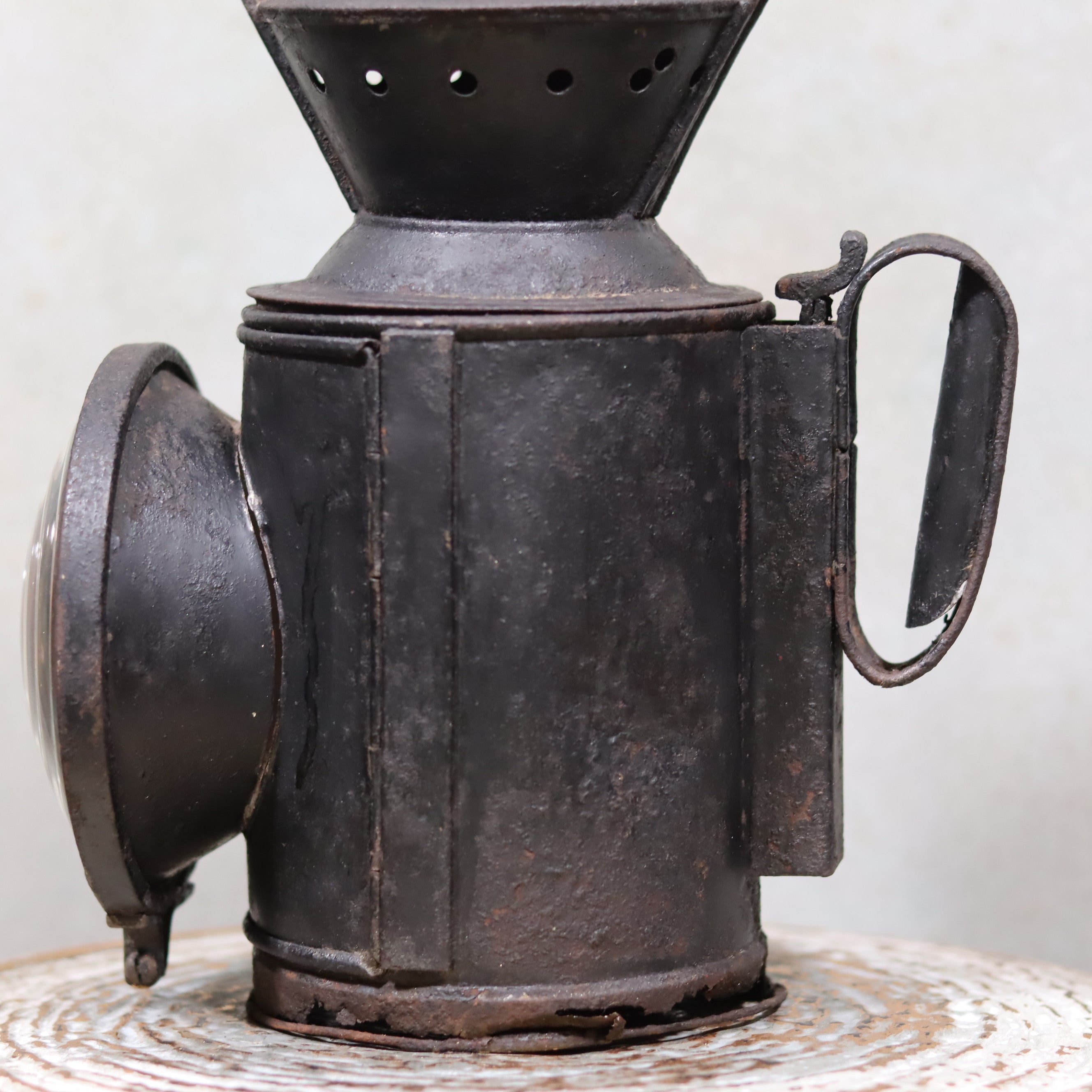 Extremely Rare Large Bullseye Lantern – H.L. Piper Montreal (c.1910–1930)