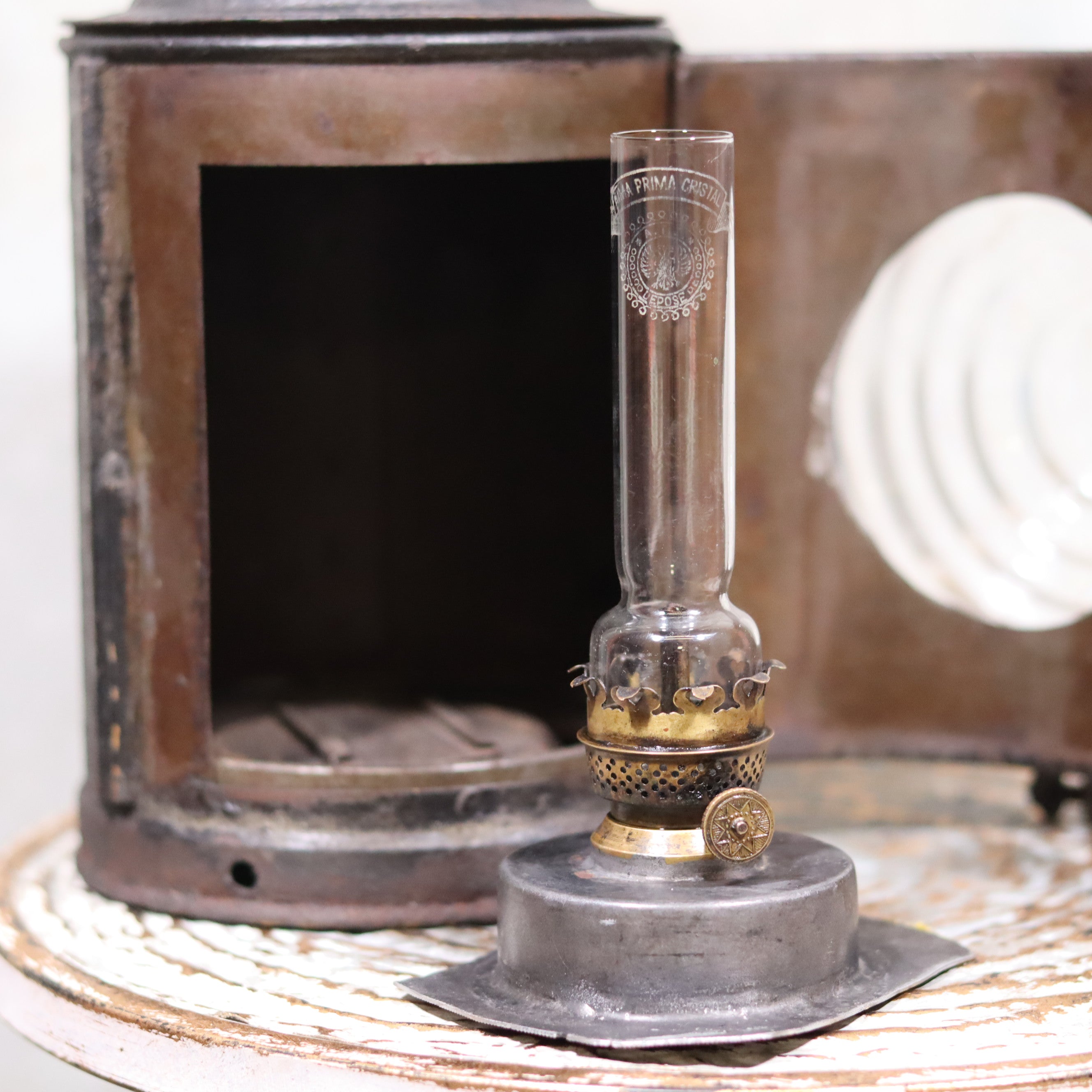 Extremely Rare Large Bullseye Lantern – H.L. Piper Montreal (c.1910–1930)