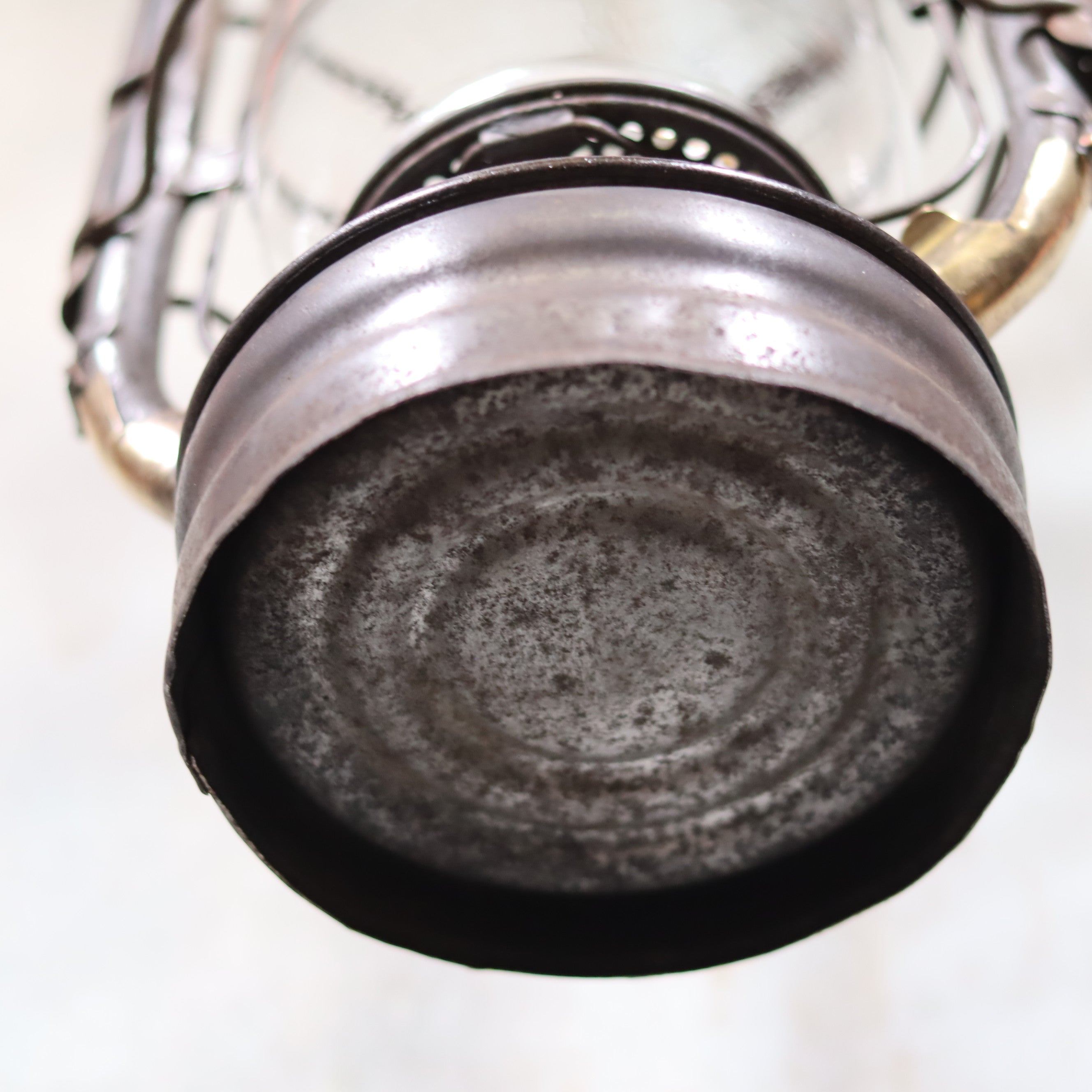 Unique French Storm Lantern – Rare Frankenstein Combination – Circa 1920–1940