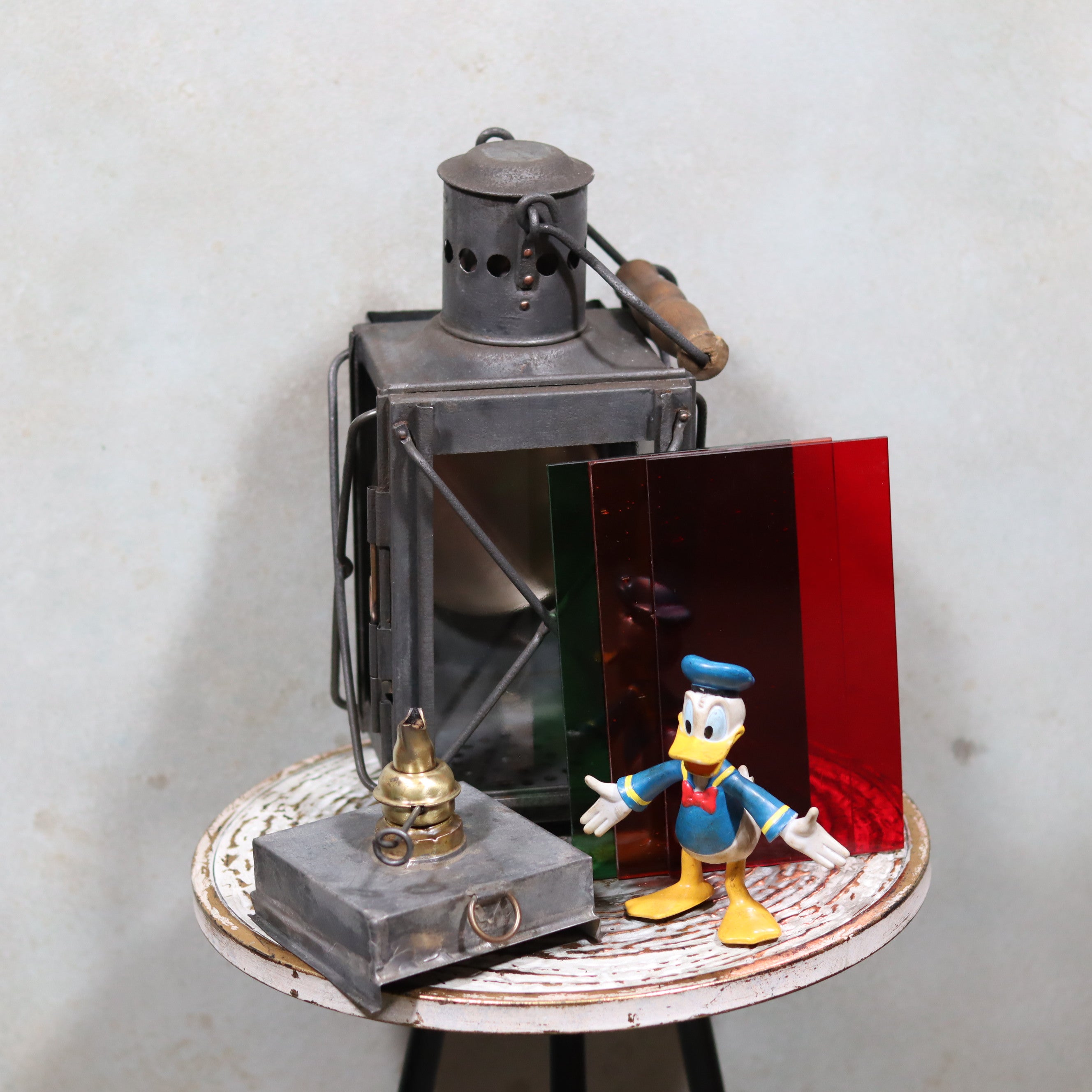 Extremely Rare Antique Signal Lantern – FR. Weber & Co Berlin (c. 1900-1930)