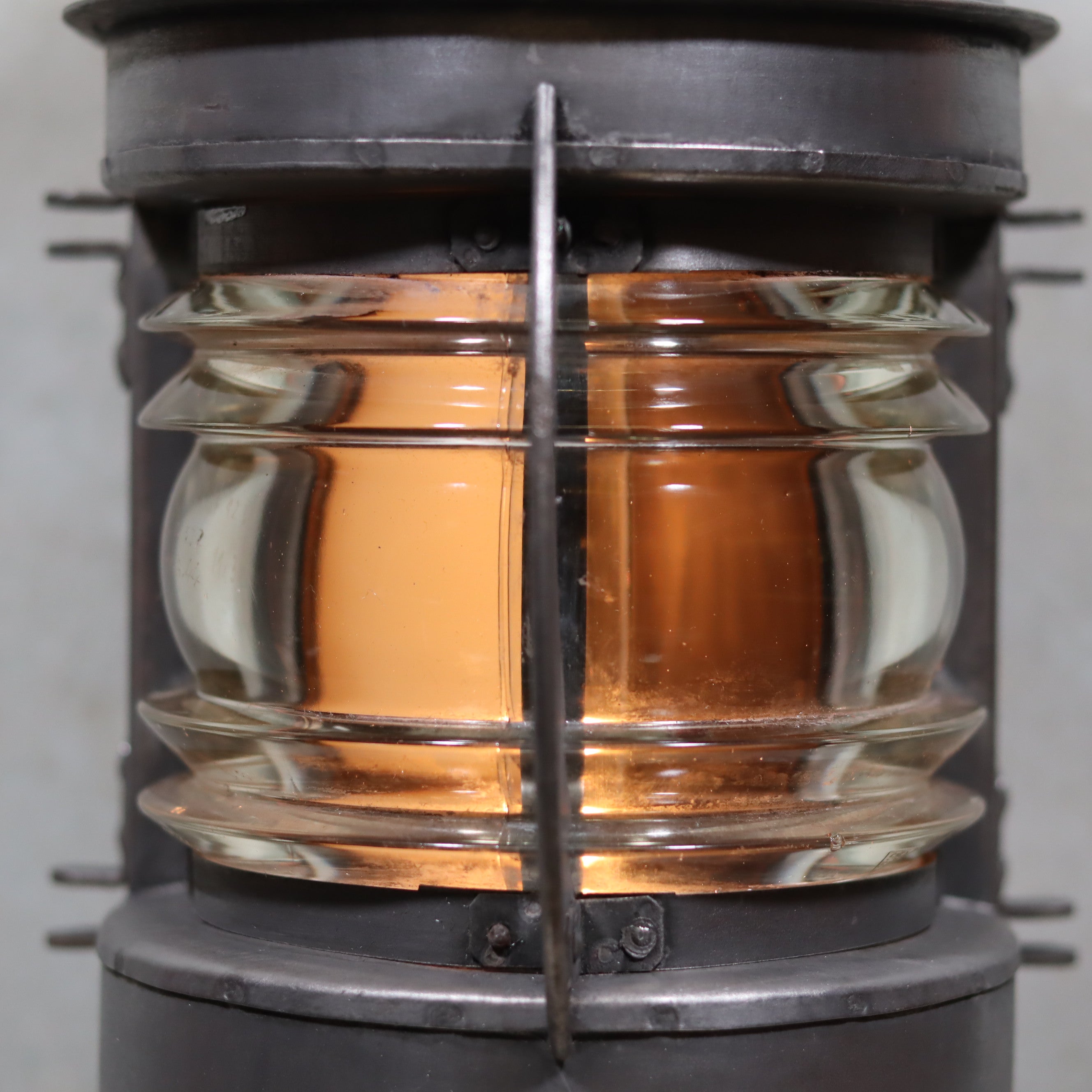 Rare WWII Ship Lantern – Navigation Light by Schilbach (1944)