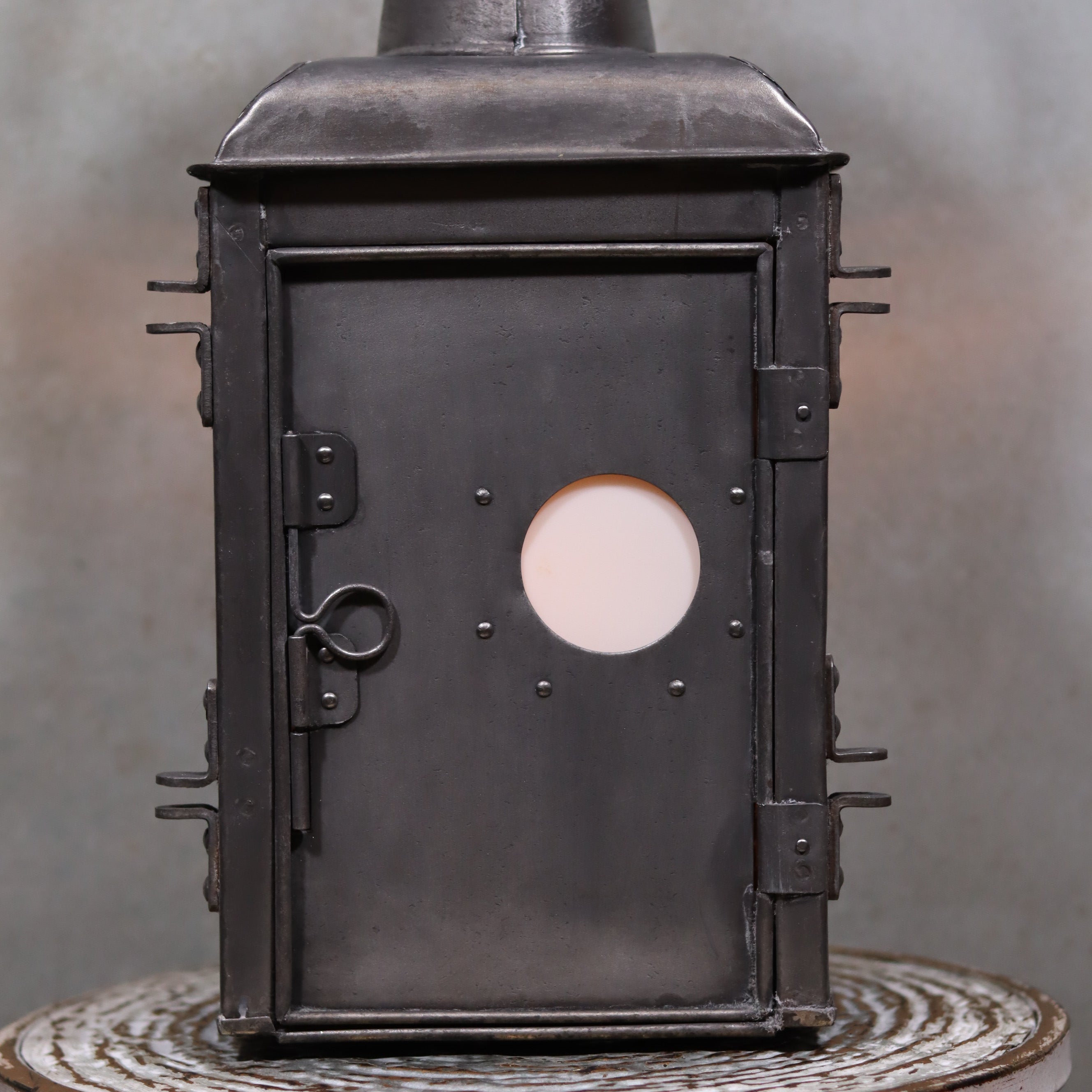 Rare WWII Ship Lantern – Navigation Light by Schilbach (1944)