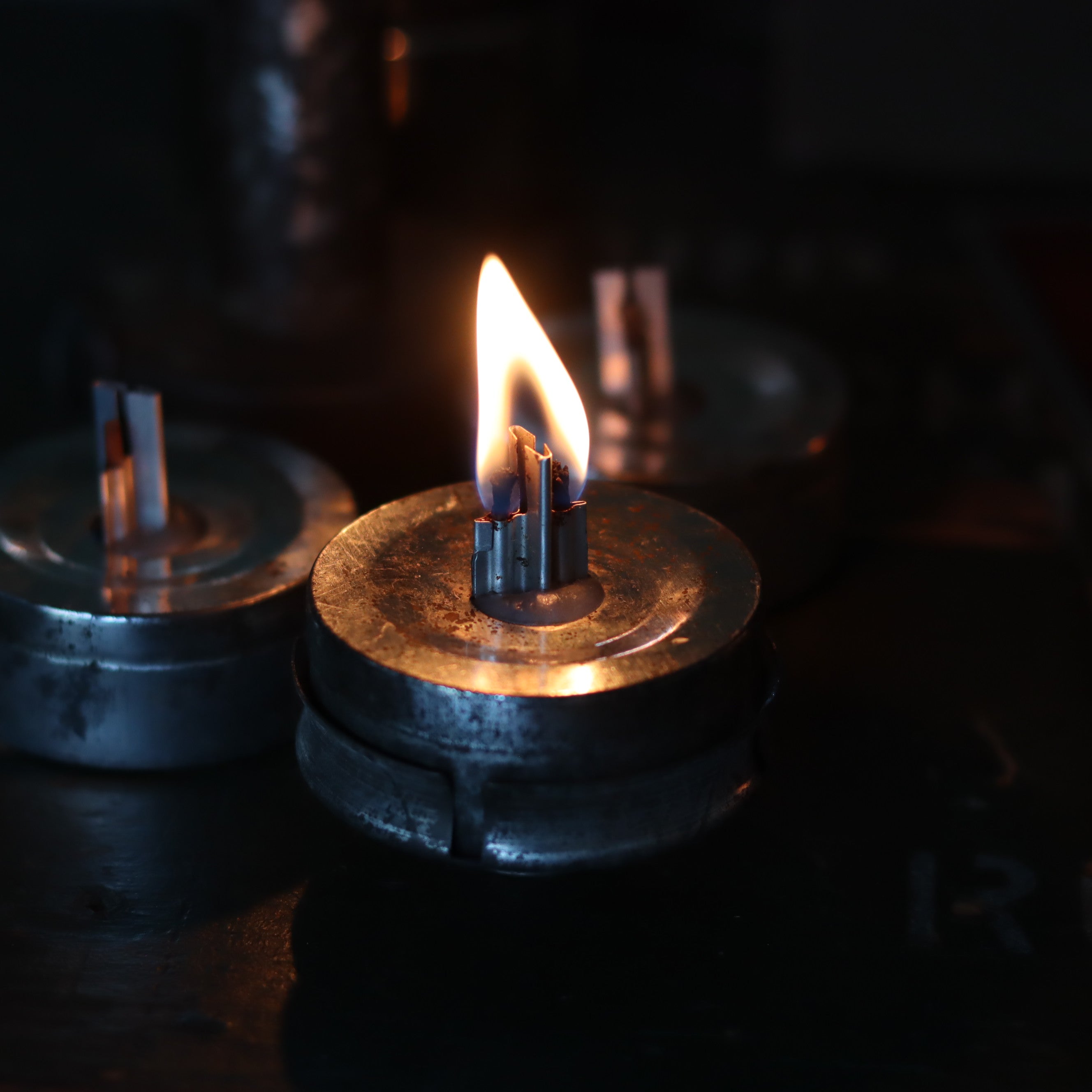 Rare German Military Lantern Set – Einheitslaterne – Multi-Fuel Signal Lamp with Accessories  - BWB(Osmeka, 1960s)