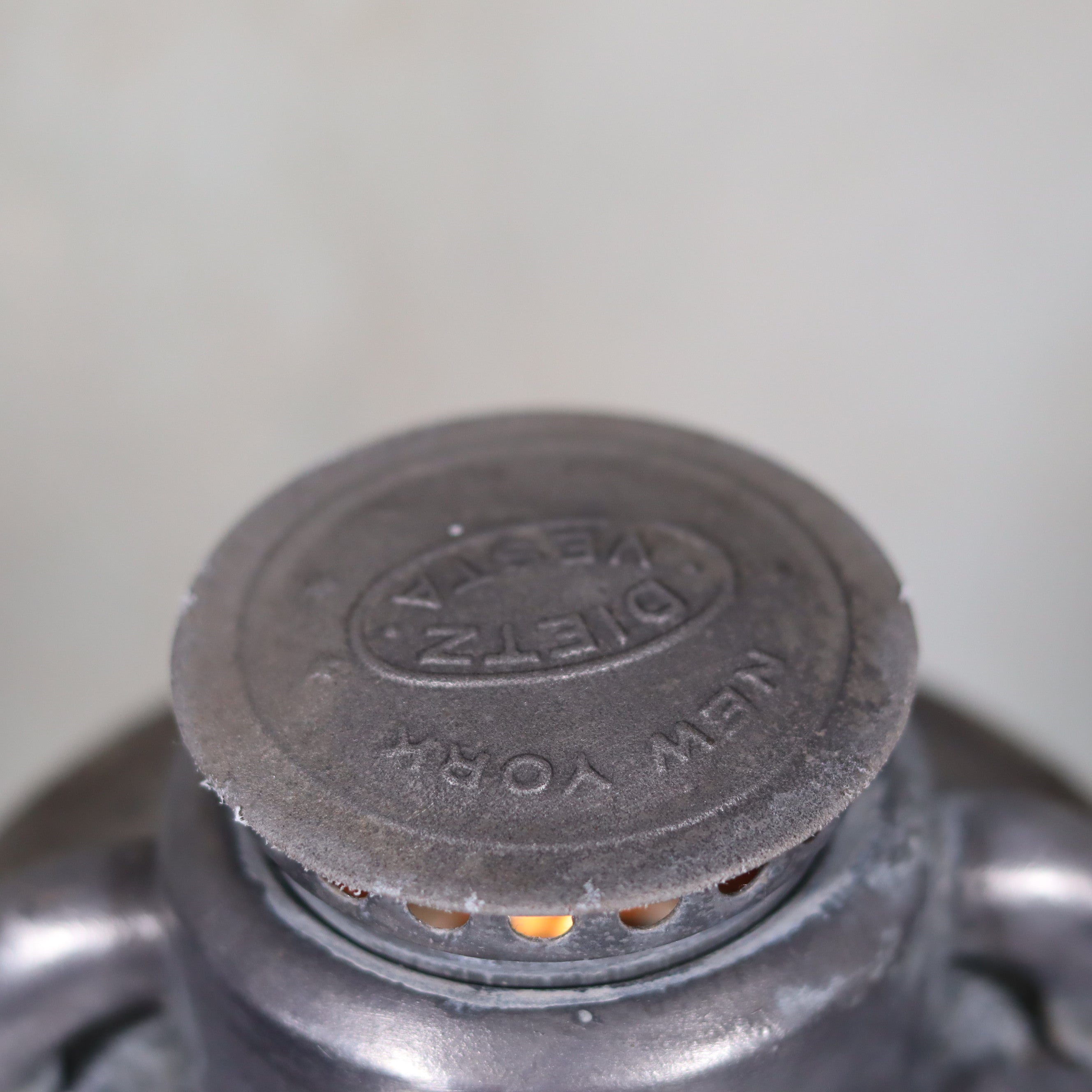 Vintage Dietz Vesta Hurricane Lantern – 1940s American Railroad Lamp