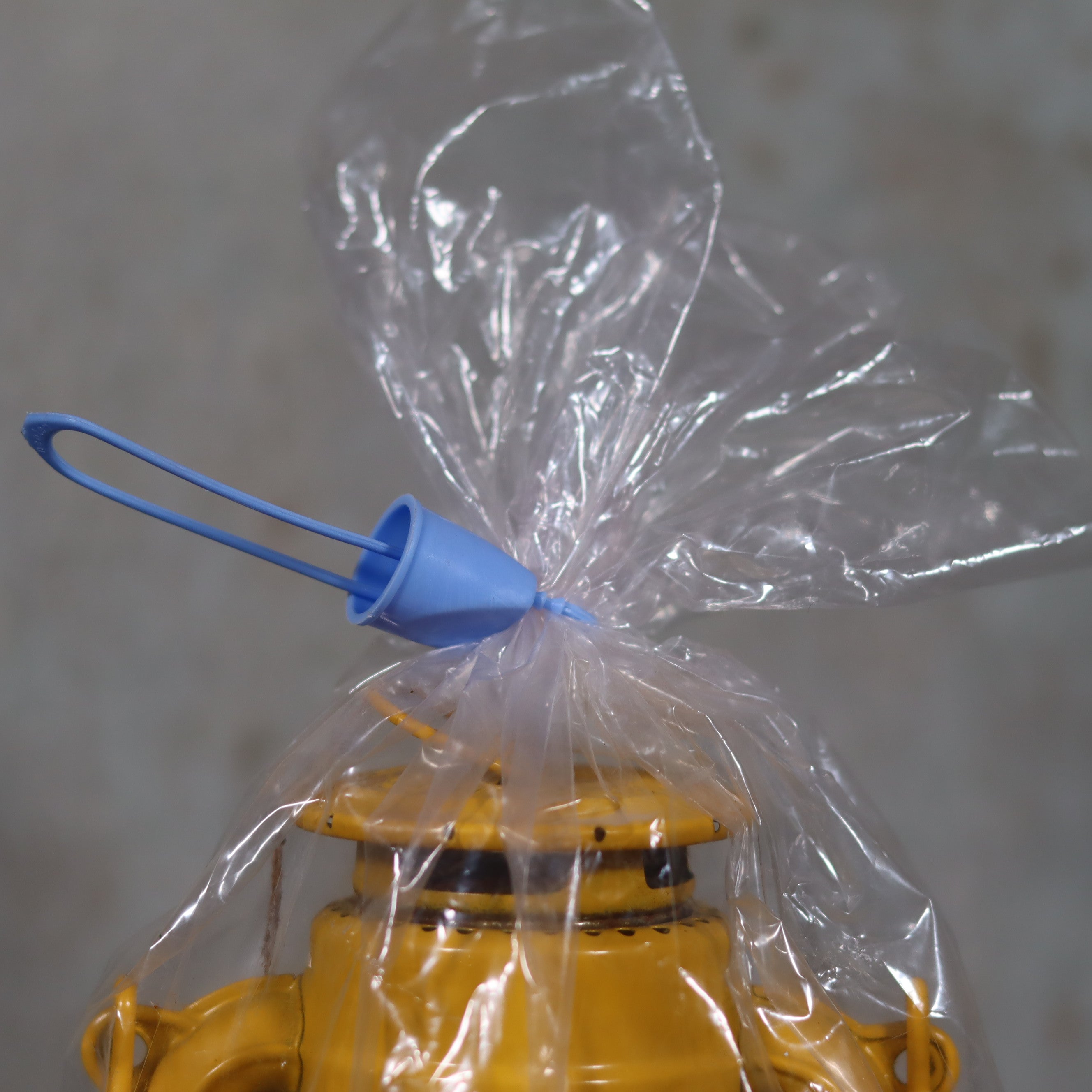 Rare New Old Stock Feuerhand 275 Baby Hurricane Lantern – Western Germany – Red Glass Partylite