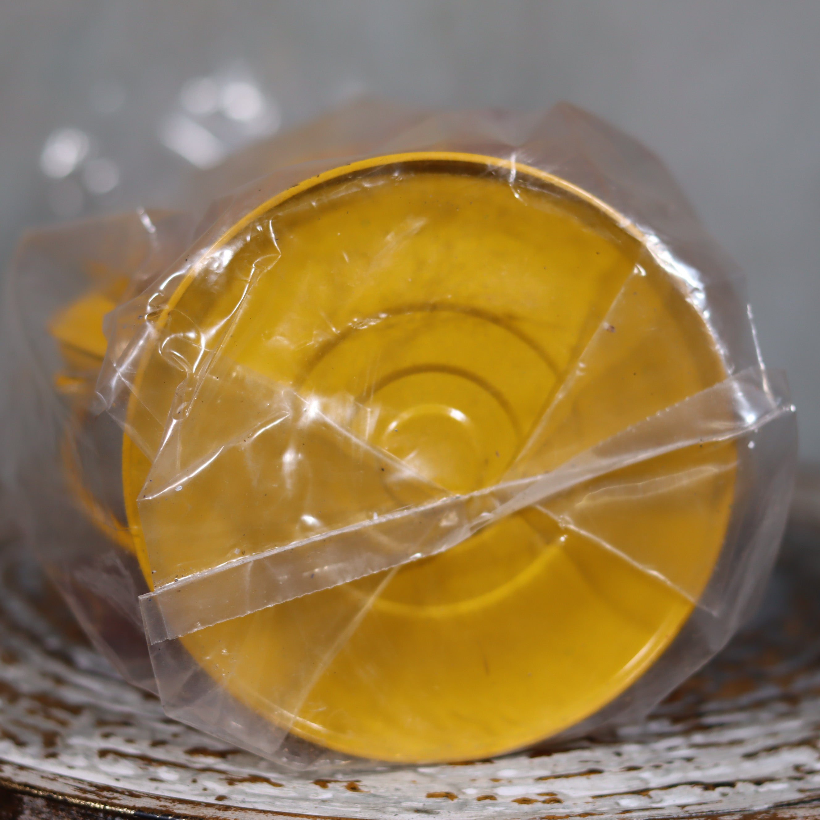 Rare New Old Stock Feuerhand 275 Baby Hurricane Lantern – Western Germany – Red Glass Partylite