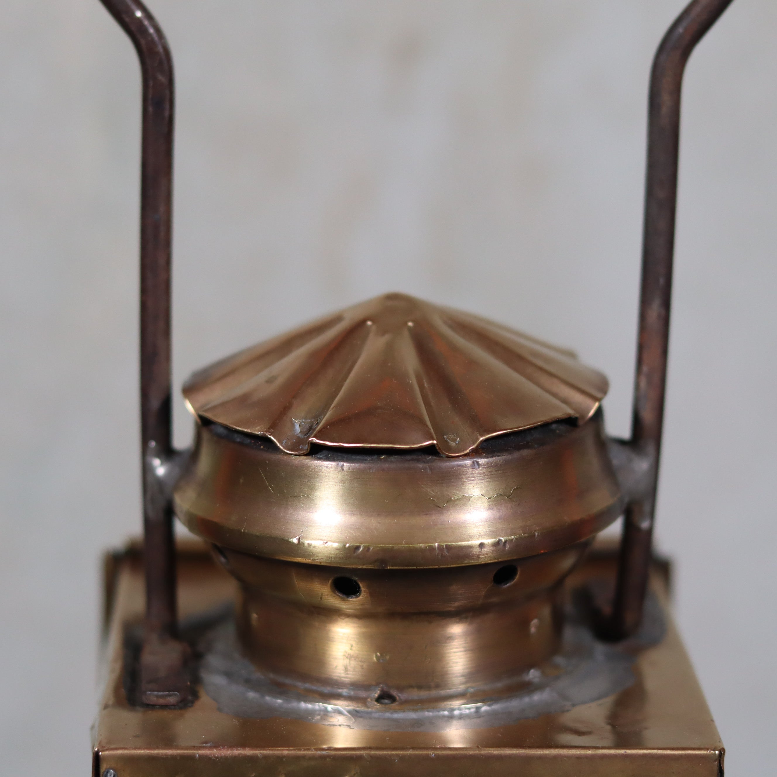 Rare old Train Signal Lantern – J.J. van Dijk Utrecht (c. 1930-1950)