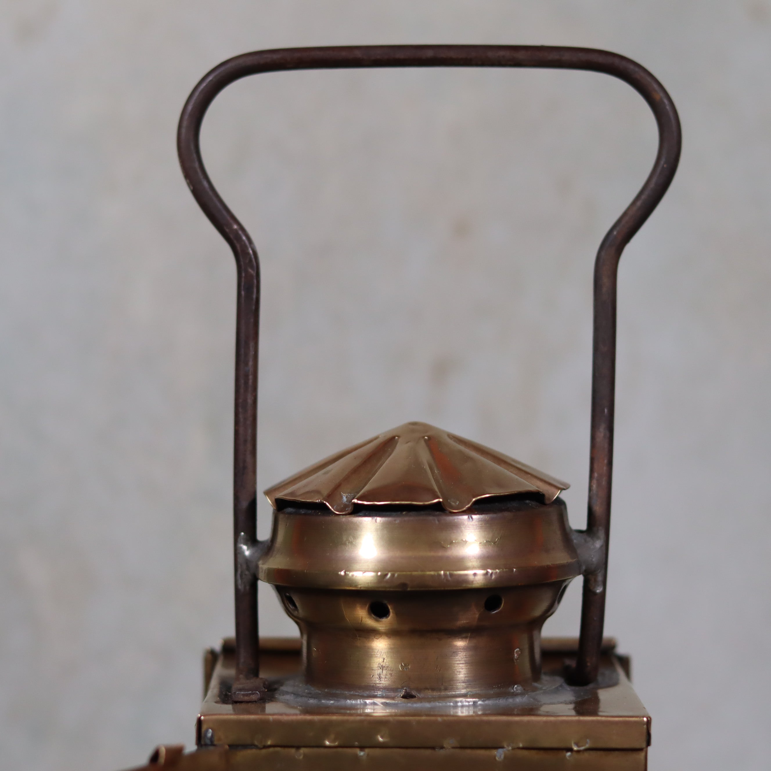Rare old Train Signal Lantern – J.J. van Dijk Utrecht (c. 1930-1950)