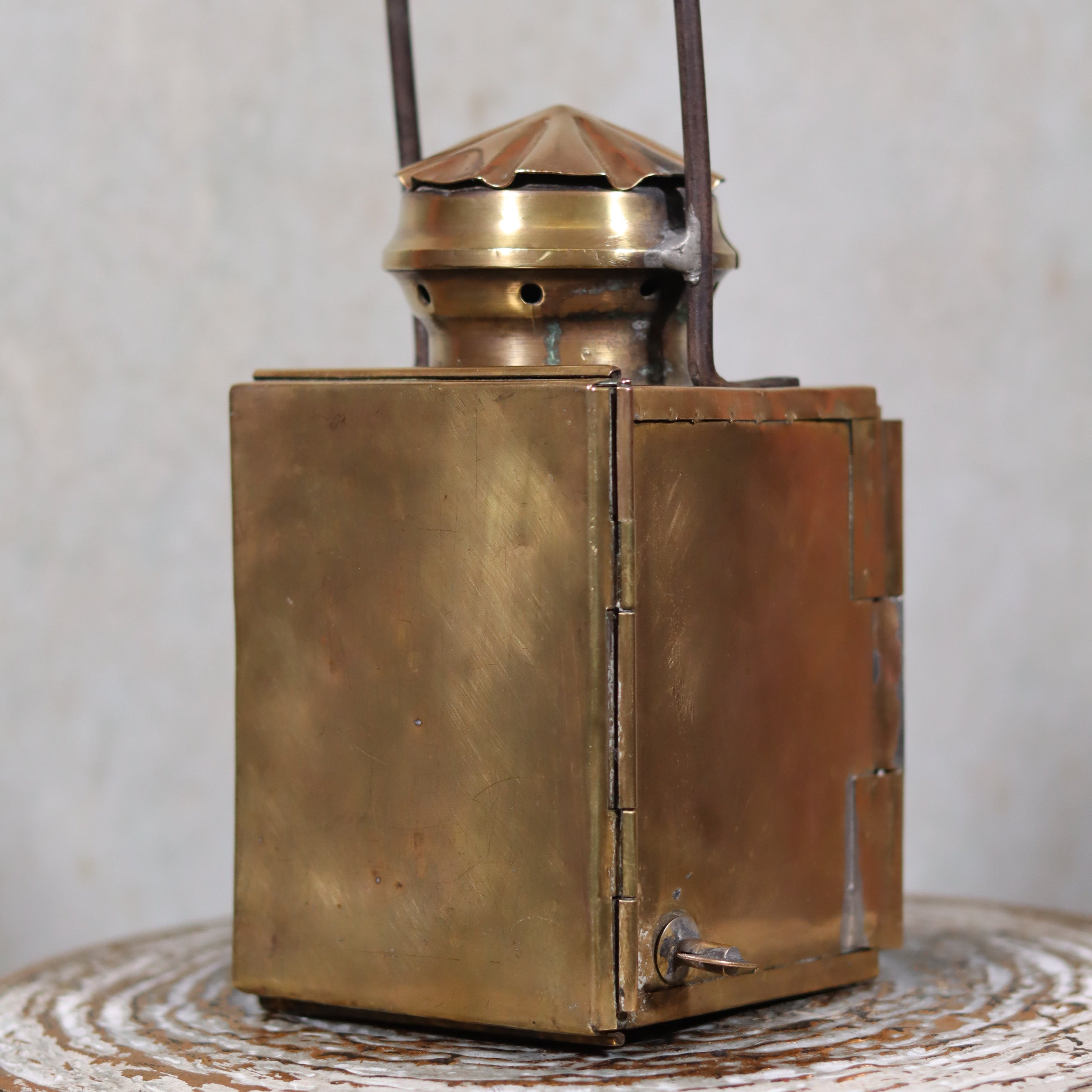 Rare old Train Signal Lantern – J.J. van Dijk Utrecht (c. 1930-1950)