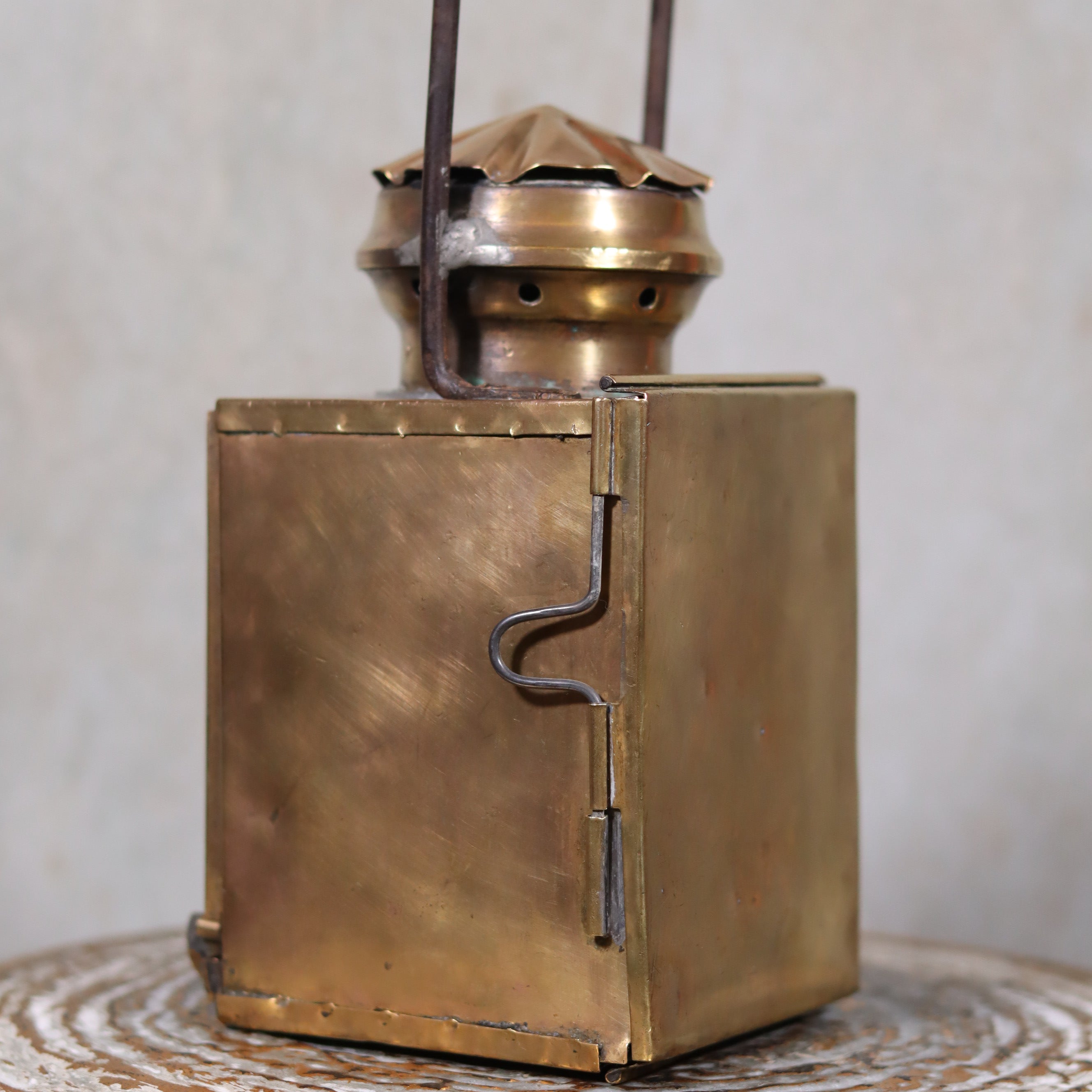 Rare old Train Signal Lantern – J.J. van Dijk Utrecht (c. 1930-1950)