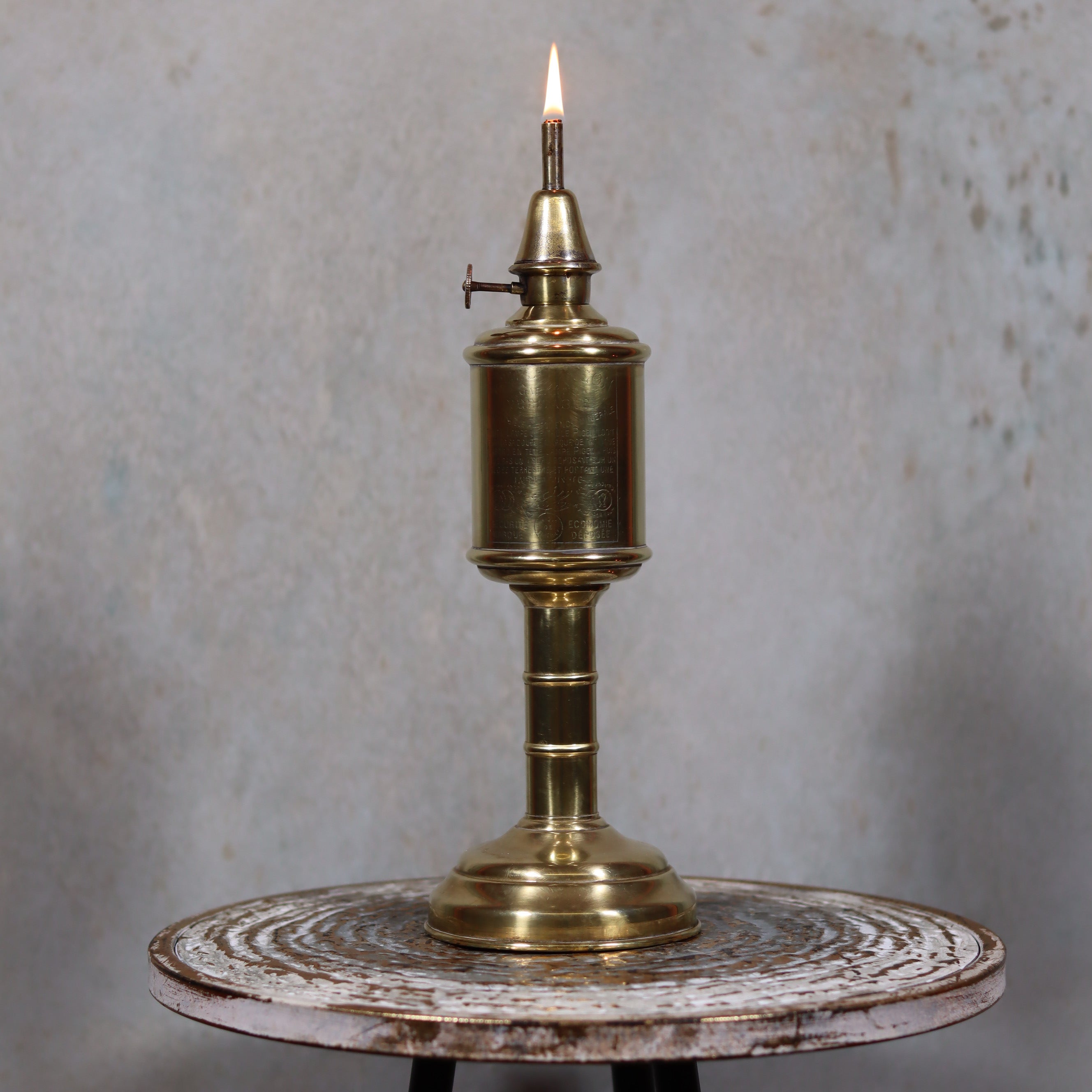 Rare Vintage Pigeon Oil Lamp – Standing Model (c.1930)