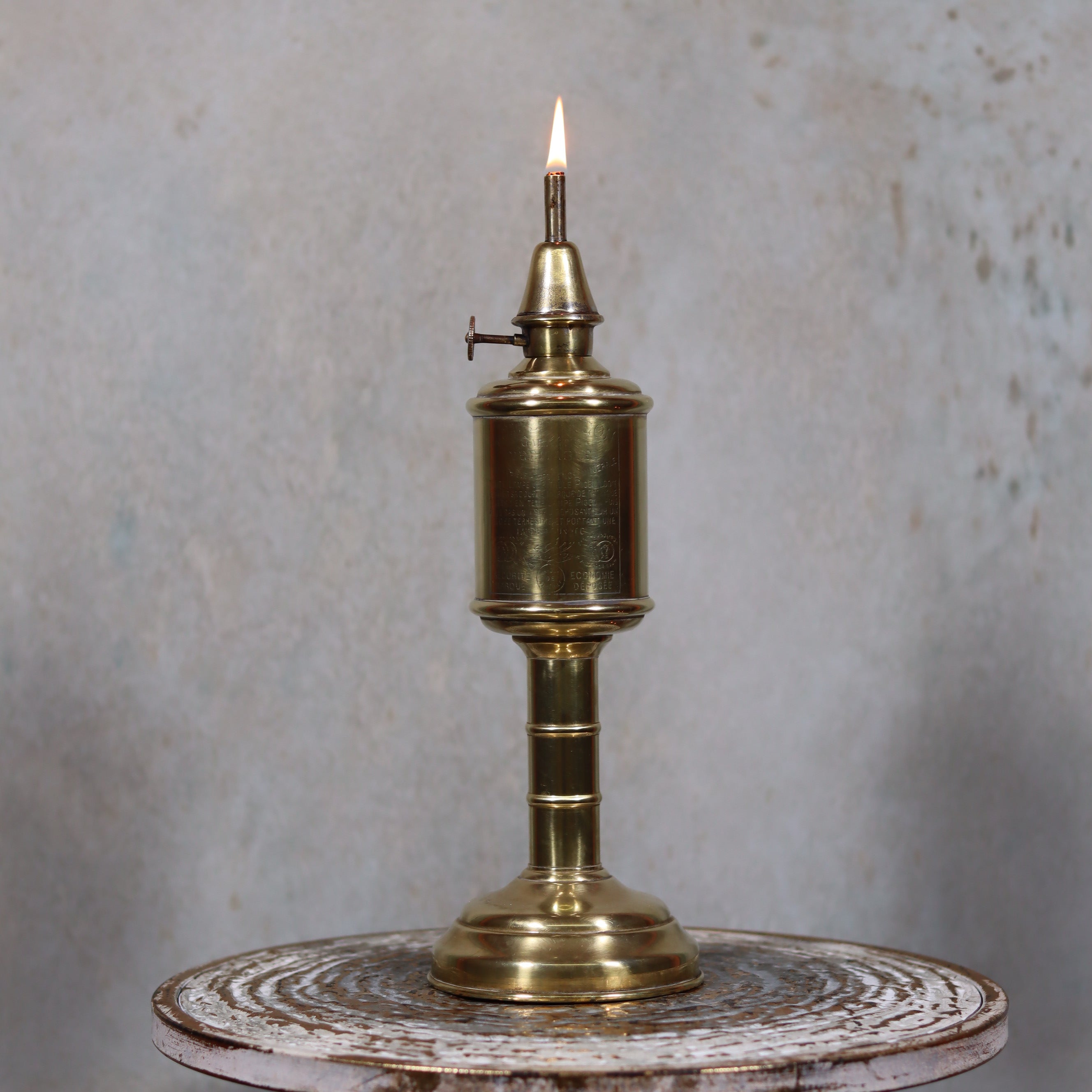 Rare Vintage Pigeon Oil Lamp – Standing Model (c.1930)