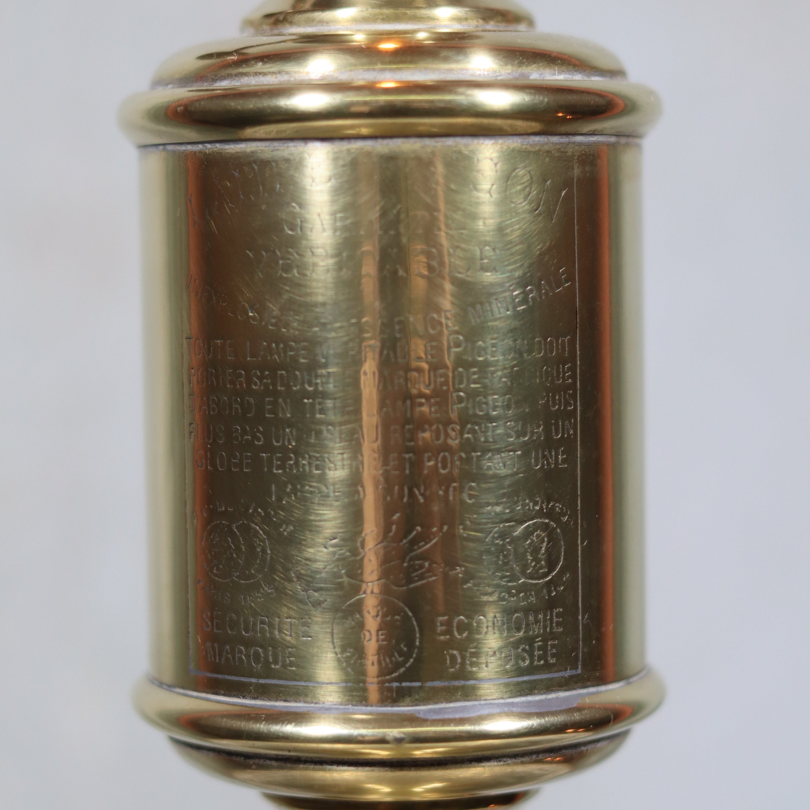 Rare Vintage Pigeon Oil Lamp – Standing Model (c.1930)