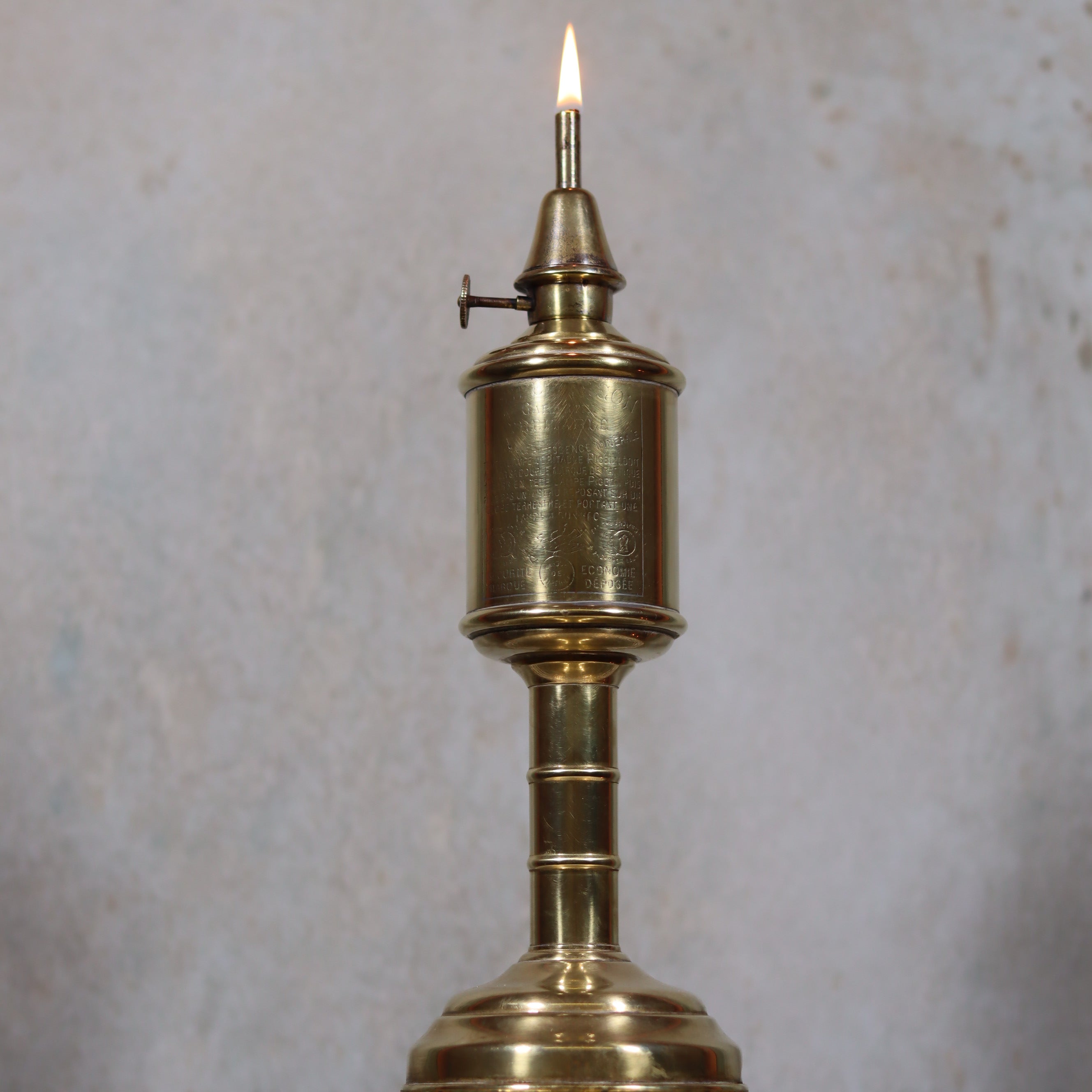 Rare Vintage Pigeon Oil Lamp – Standing Model (c.1930)