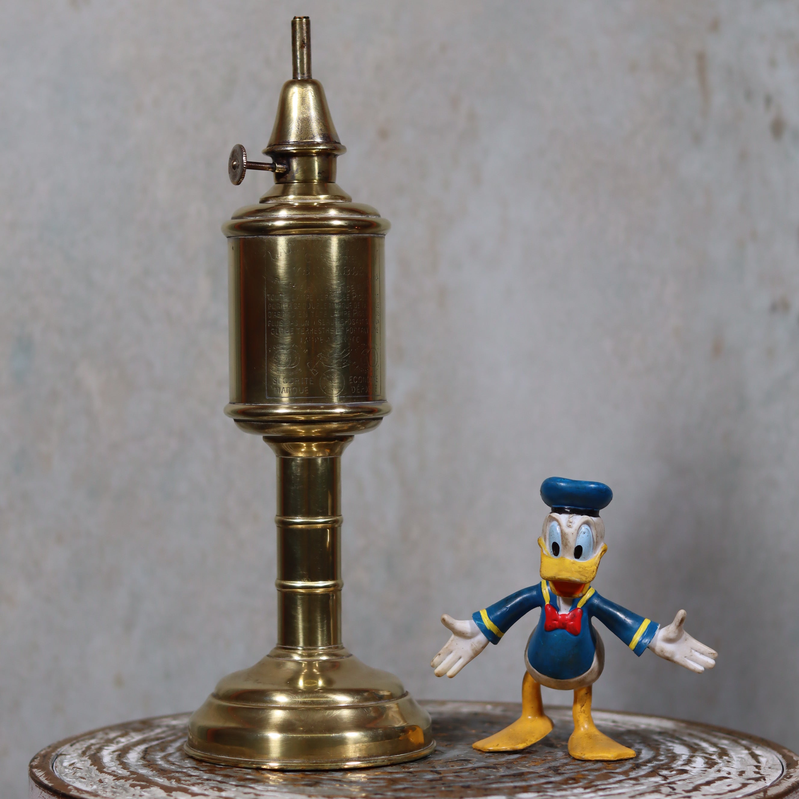 Rare Vintage Pigeon Oil Lamp – Standing Model (c.1930)