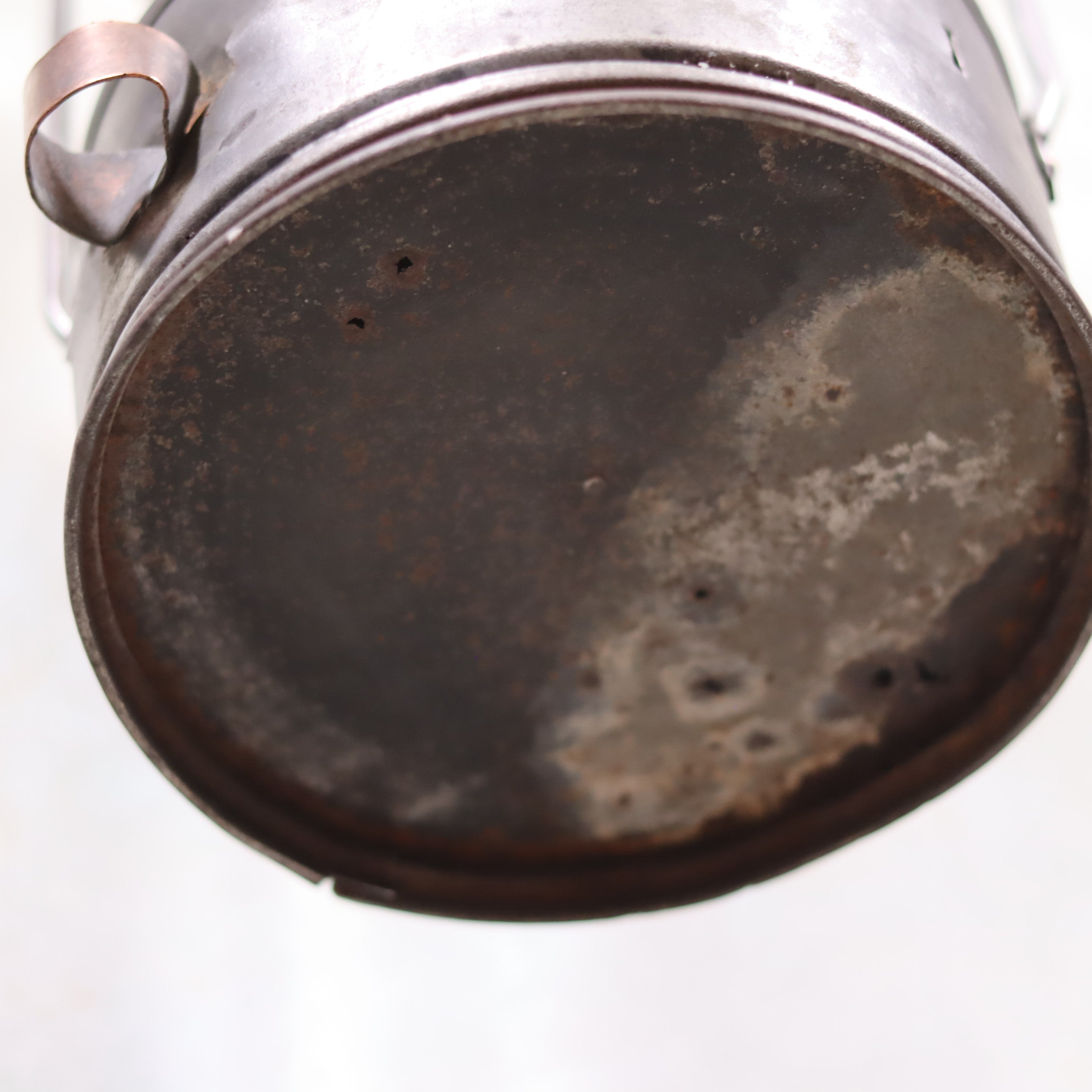 Beautiful Antique Anchor Lamp – Zinc & Copper – Complete and Functional