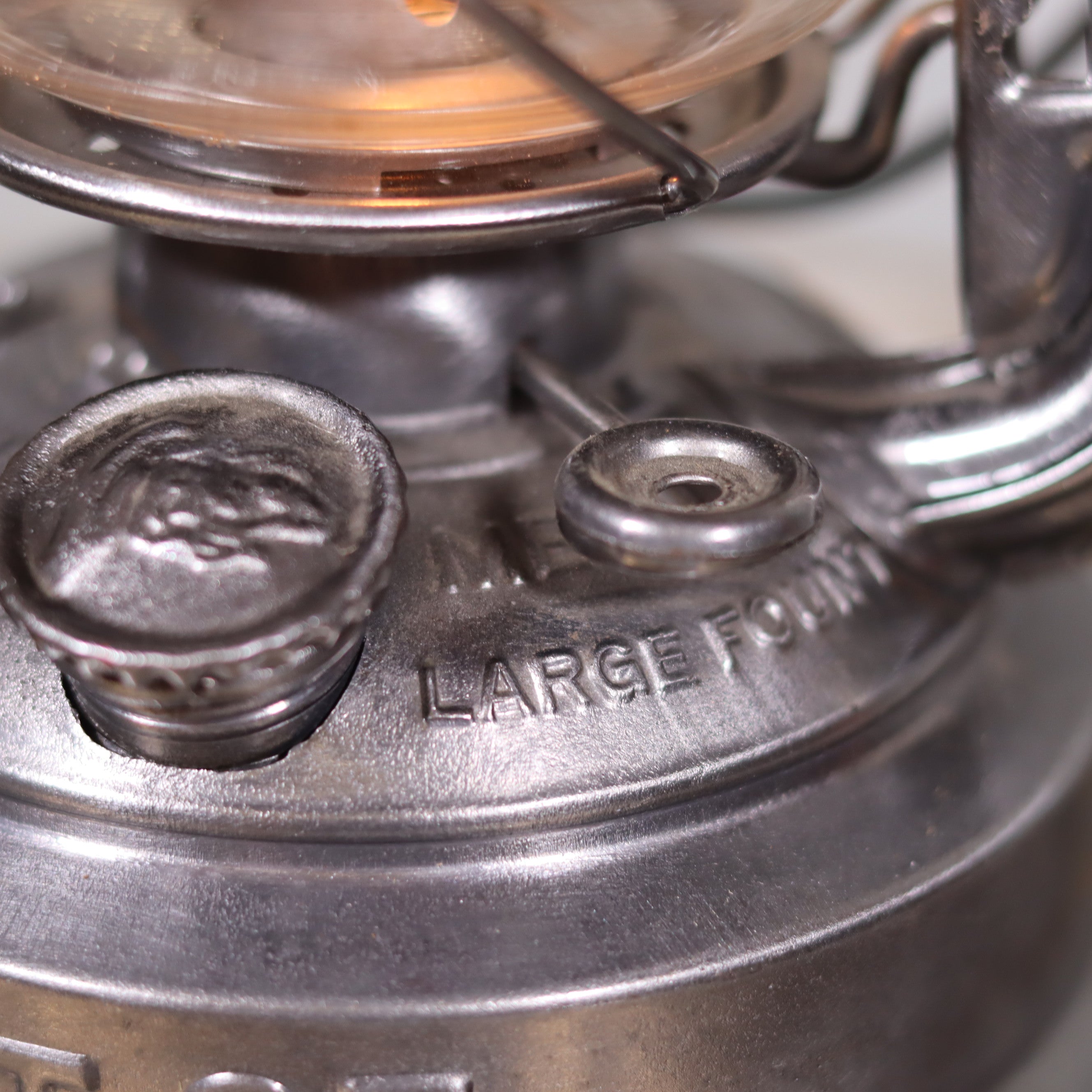 Rare Feuerhand 235 RT63 Hurricane Lantern – Original Glass, Excellent Condition