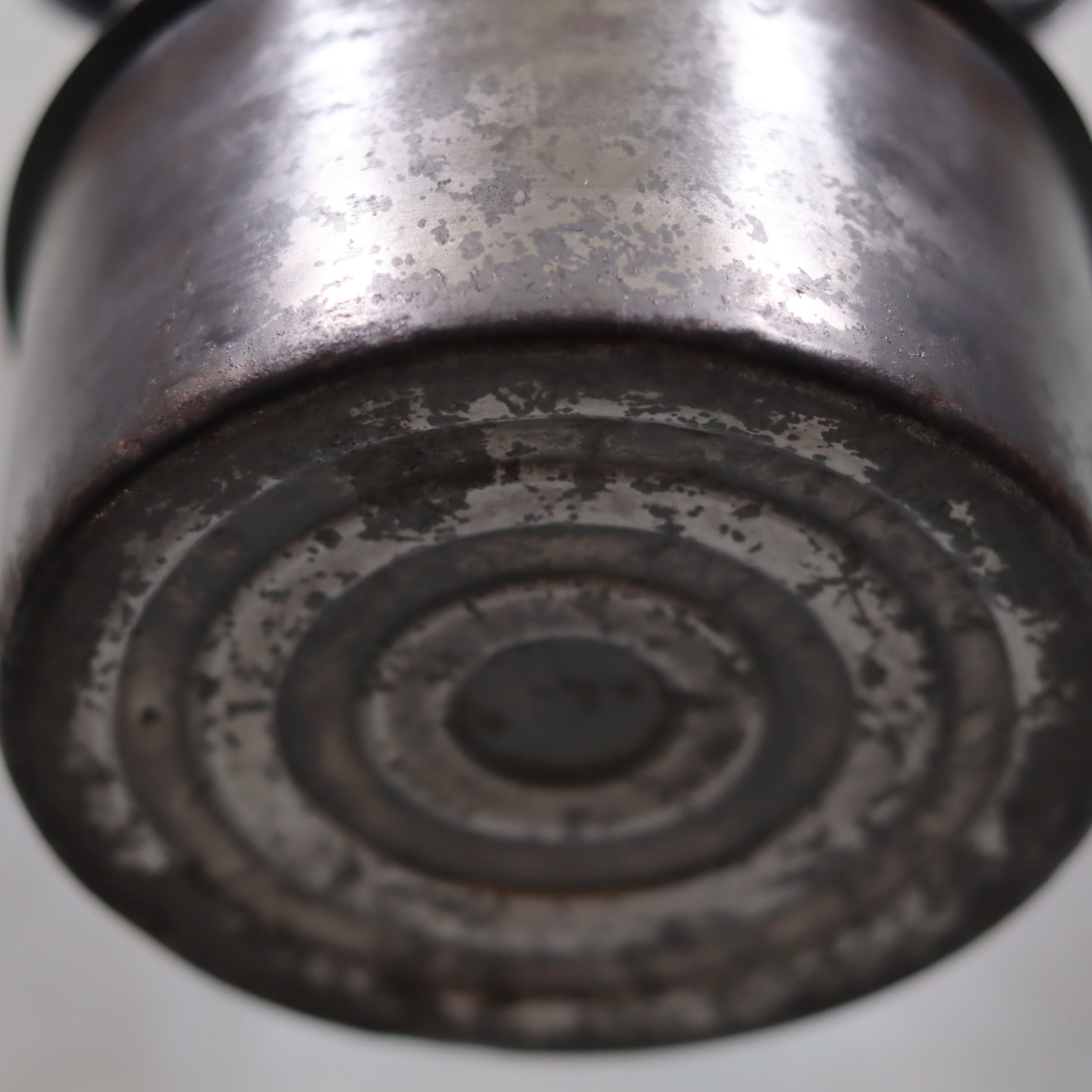 Unique Feuerhand 276 STK/70 Safety Lantern – Vintage German Hurricane Lantern with Stained Glass