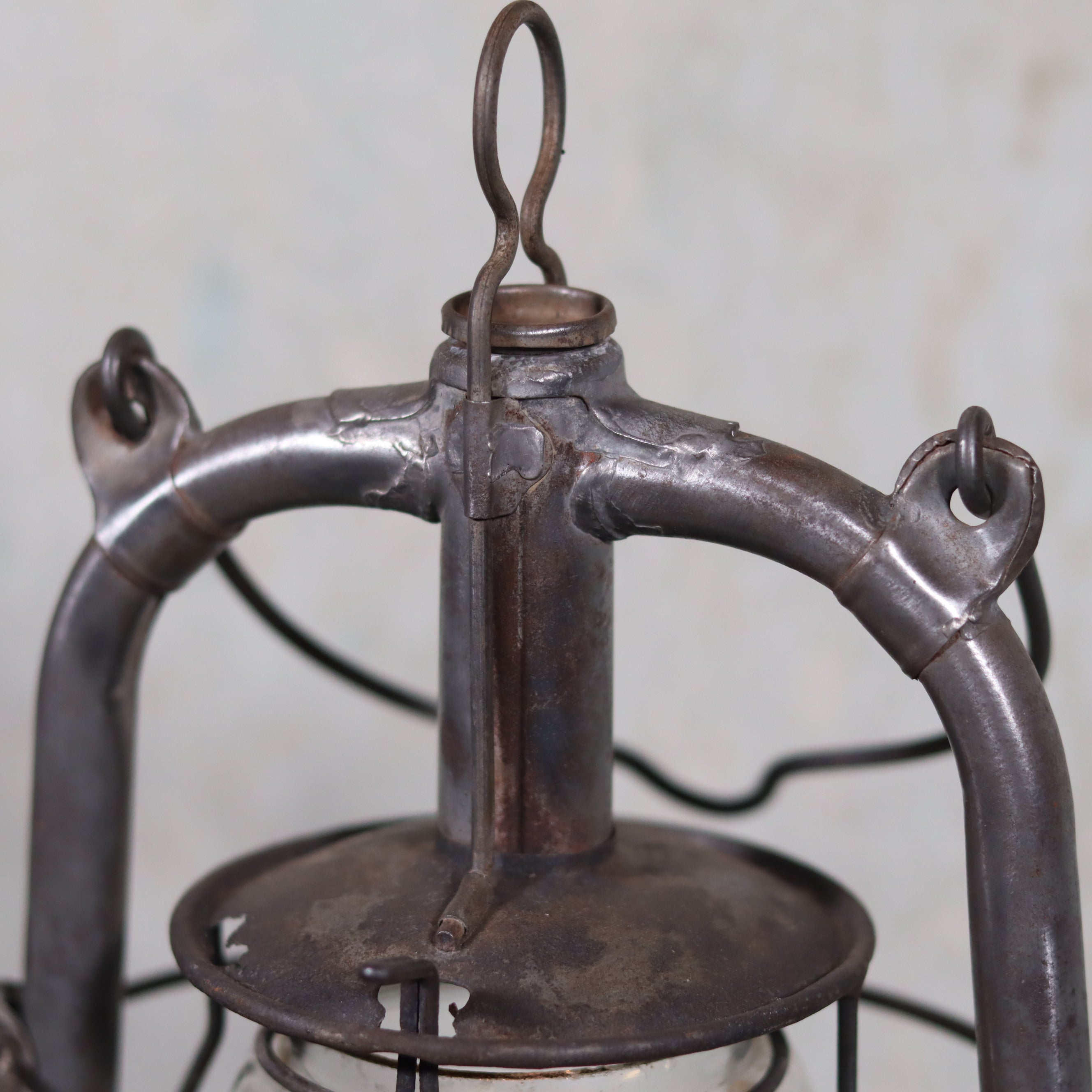 Vintage French Storm Lantern – Valentini “La Bretonne”, 1950s/60s, Functional Condition