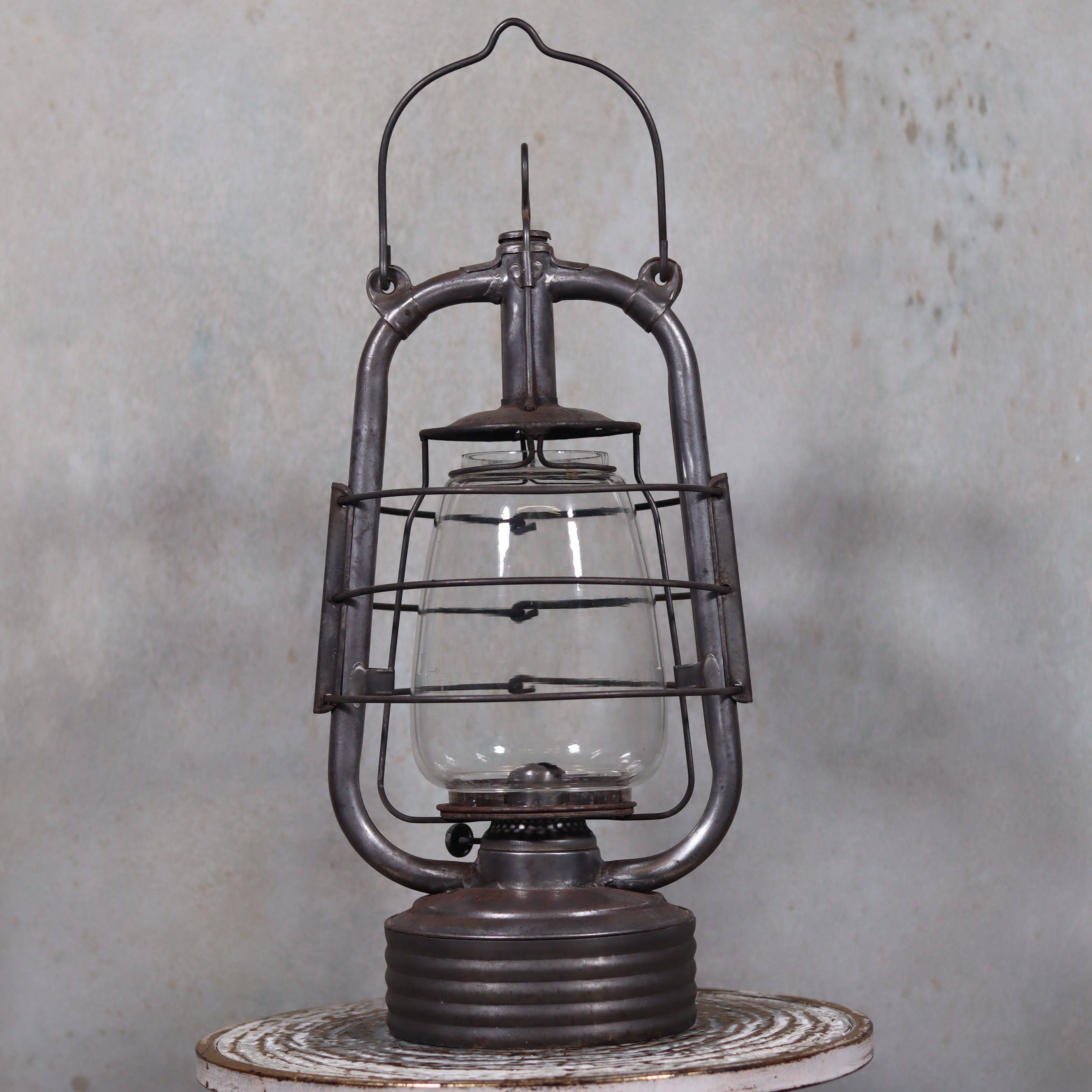 Vintage French Storm Lantern – Valentini “La Bretonne”, 1950s/60s, Functional Condition