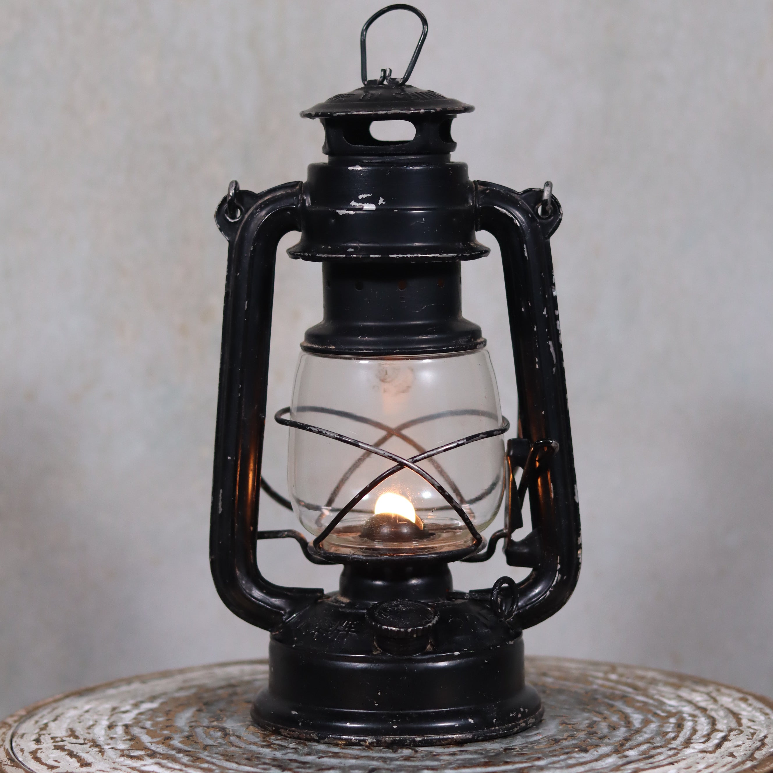 Vintage Chinese Kwang Hwa Storm Lantern – Hurricane Lantern with
